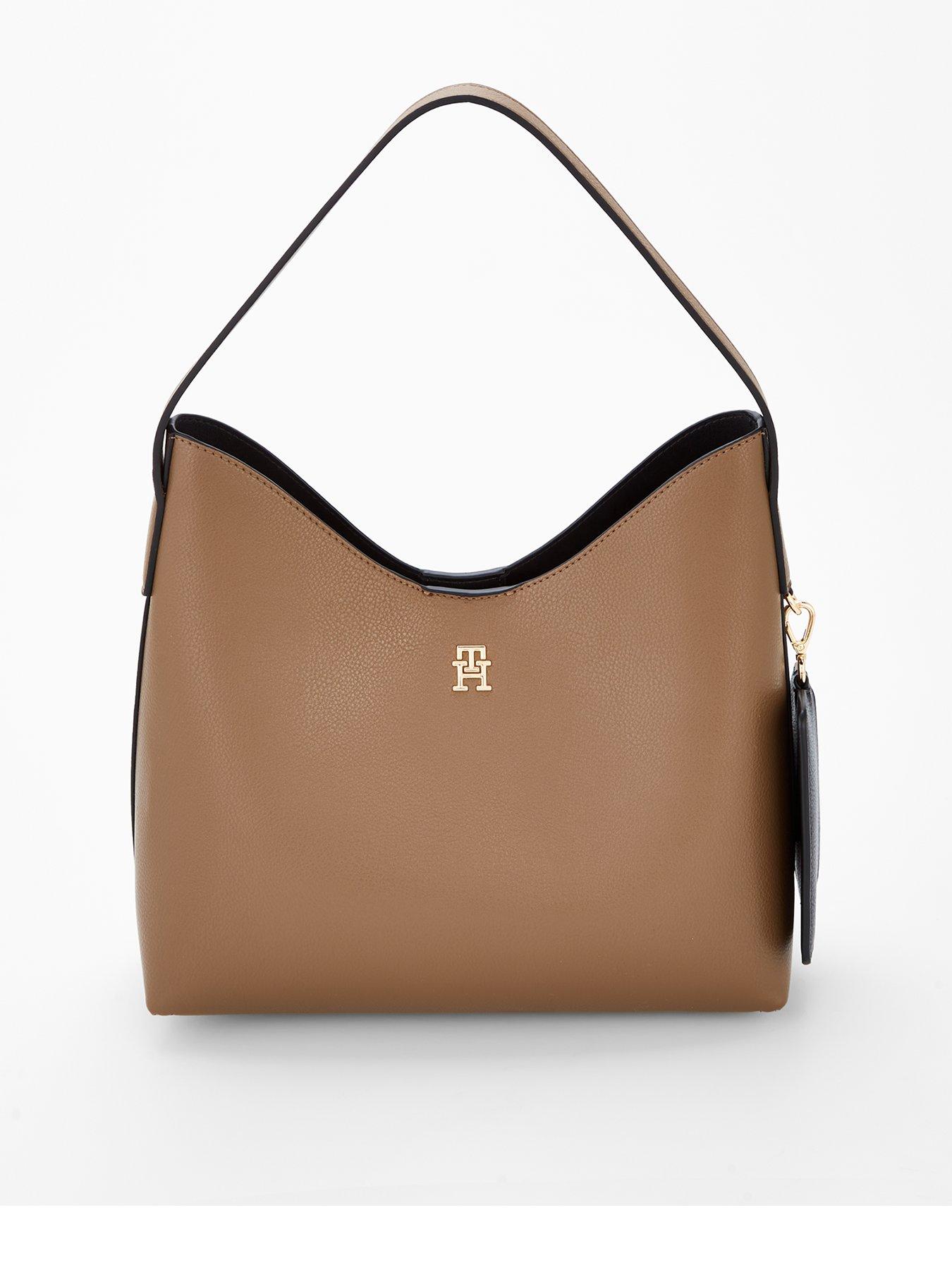 Tommy Hilfiger Icon Shoulder Bag - Beige