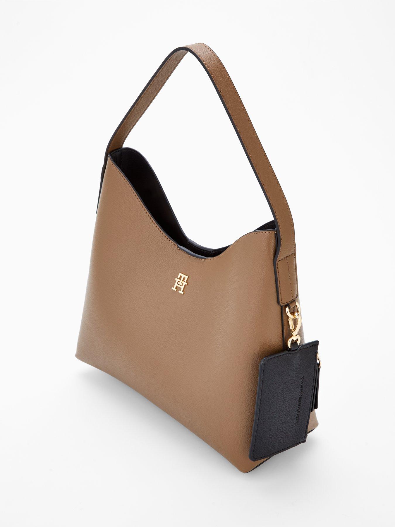 Image 2 of 4 of Tommy Hilfiger Icon Shoulder Bag - Beige