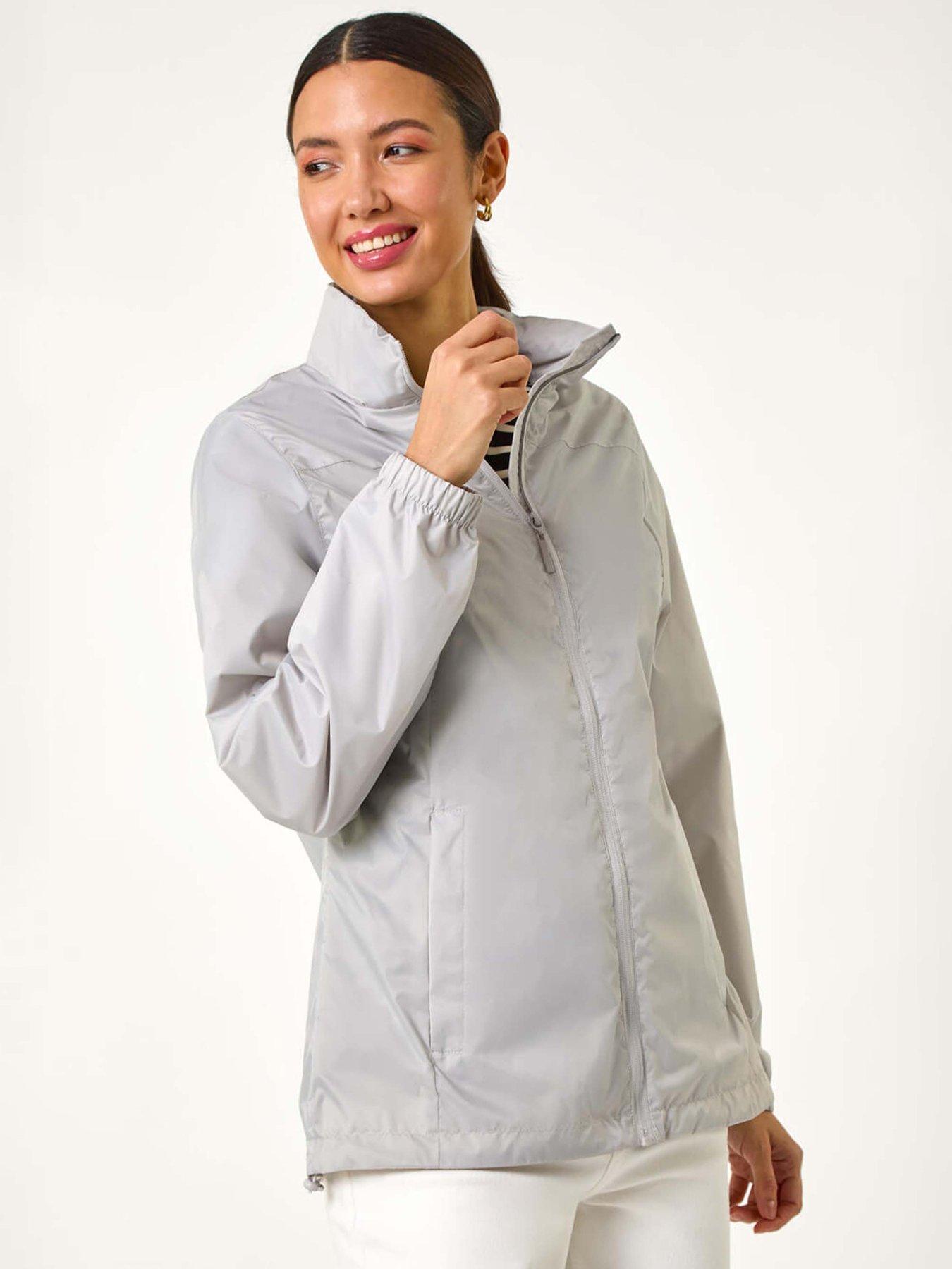 undefined Shower Resistant Jacket - Silver