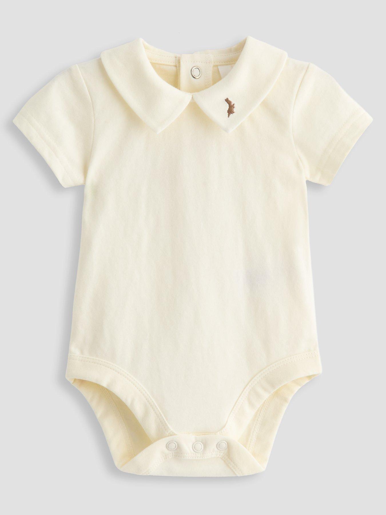 Image 2 of 5 of The Very Collection Peter Rabbit Bodysuit And Woven Dungaree Set - Blue