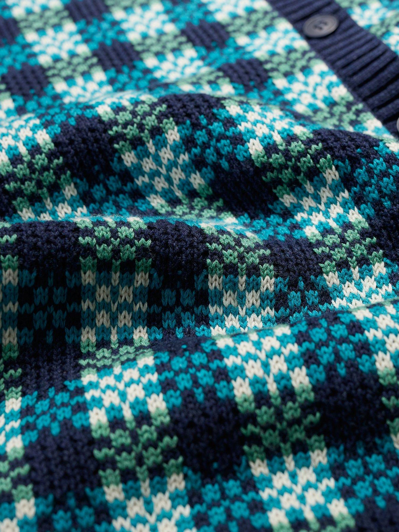 Image 4 of 5 of Seasalt Cornwall Kensa Knit Cardigan - Blue