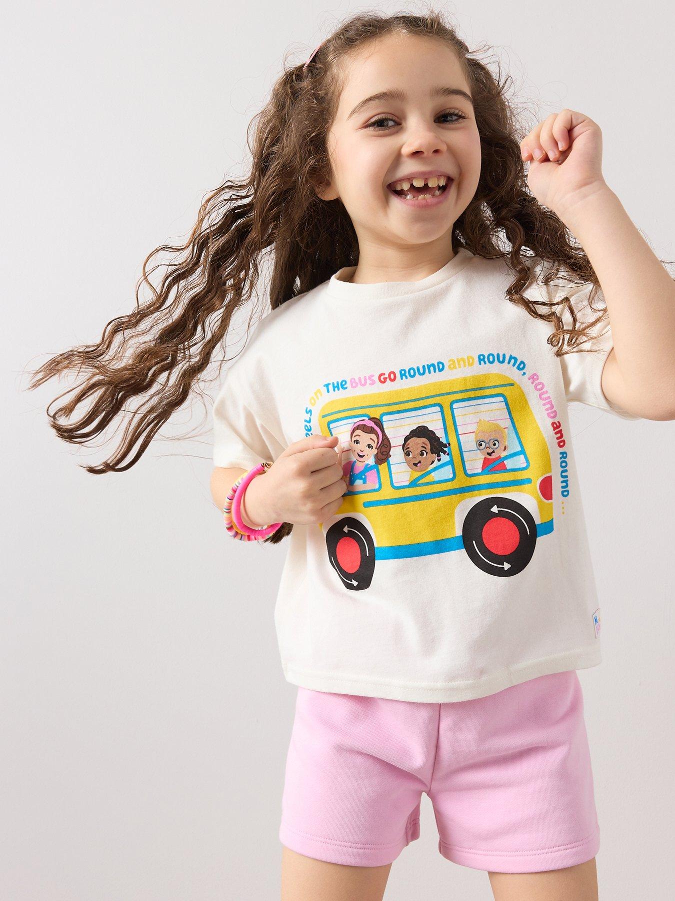 Image 5 of 7 of The Very Collection Ms Rachel Boot Bus T-Shirt - White