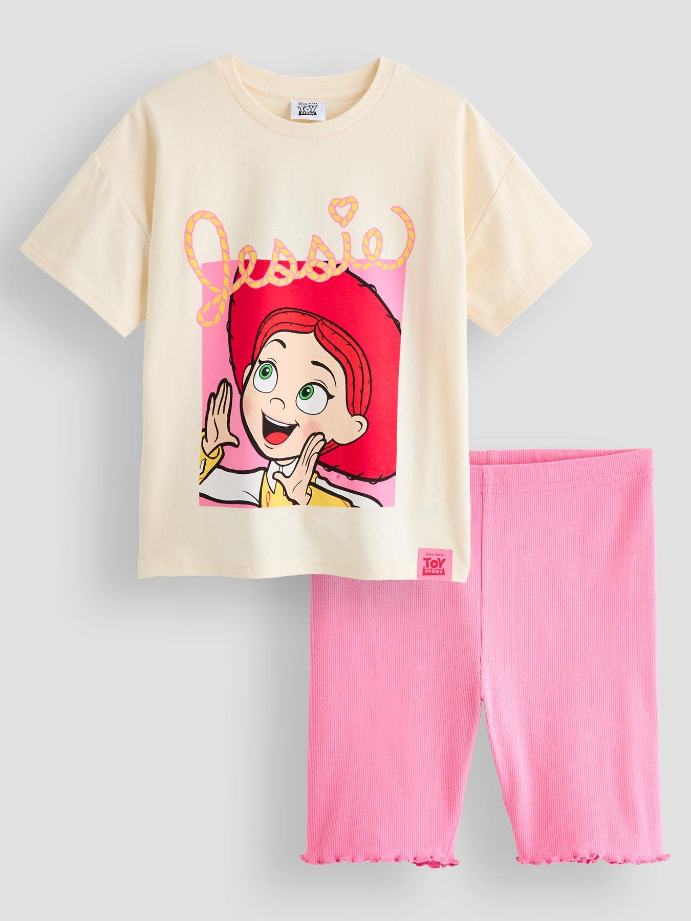 The Very Collection Toy Story Jessie Cycling Short And Tee Set
