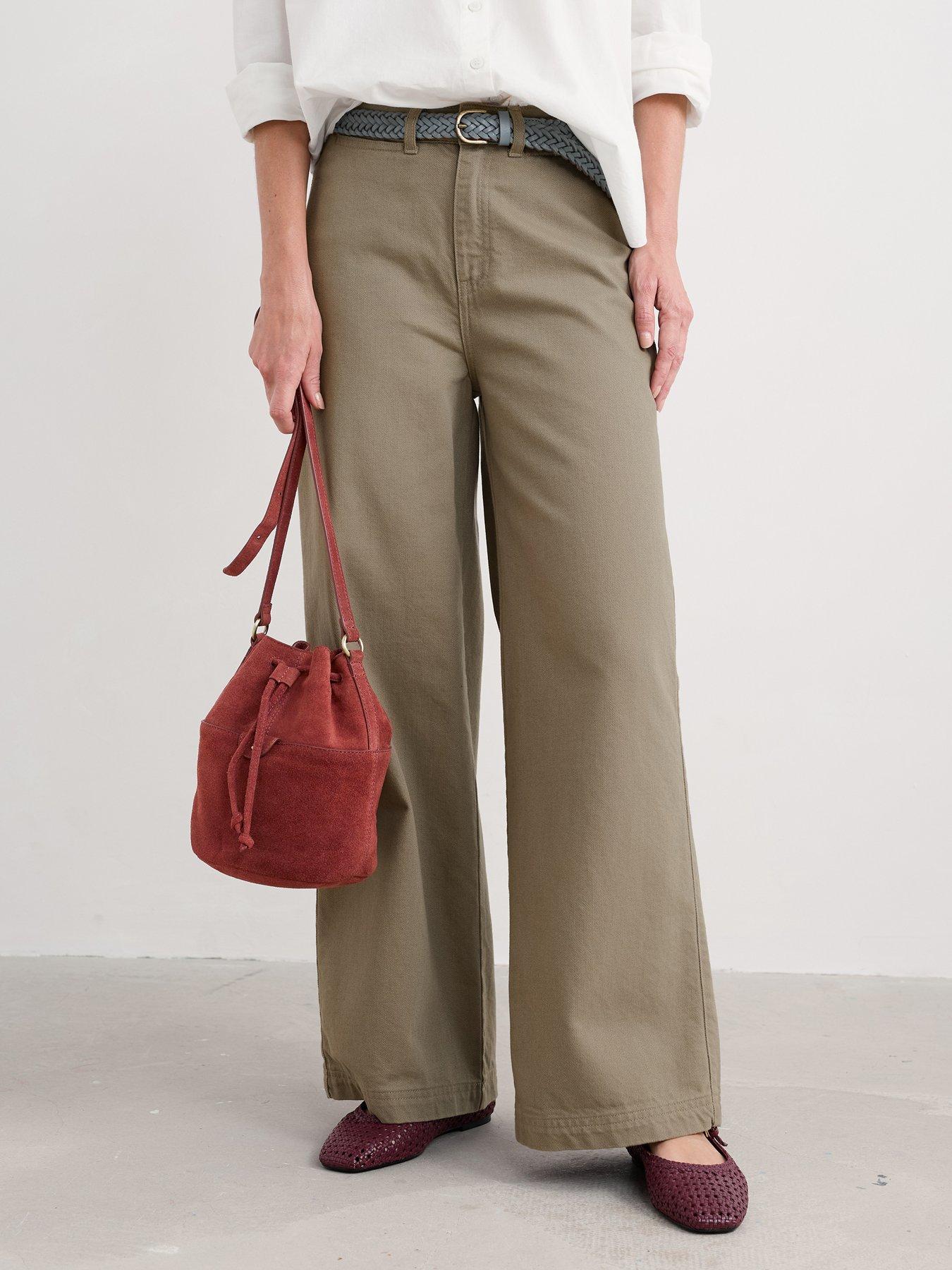 Seasalt Cornwall Mily Trouser - Green