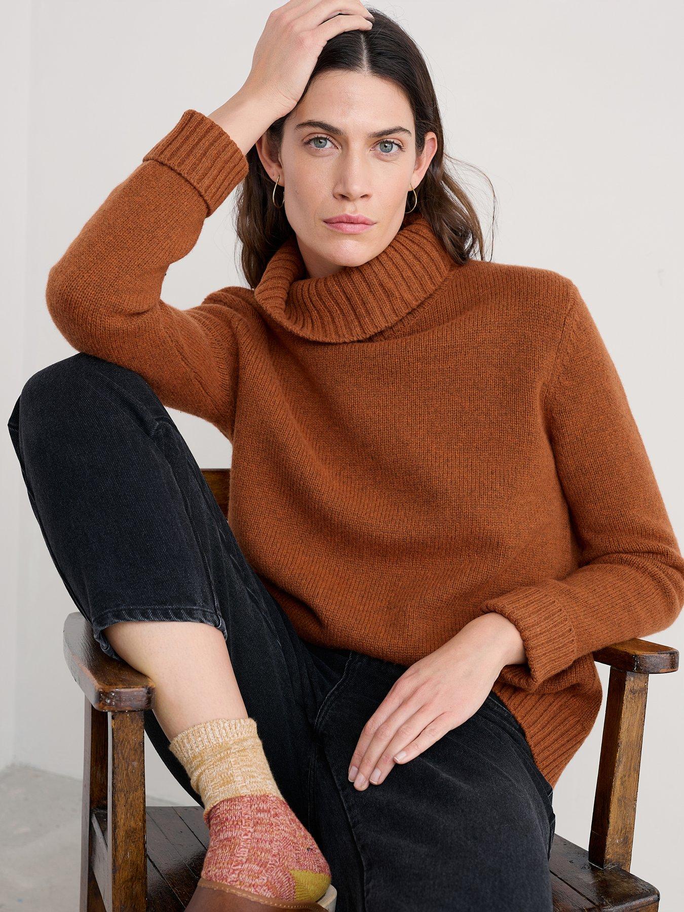 Seasalt Cornwall Braque Jumper - Rusted