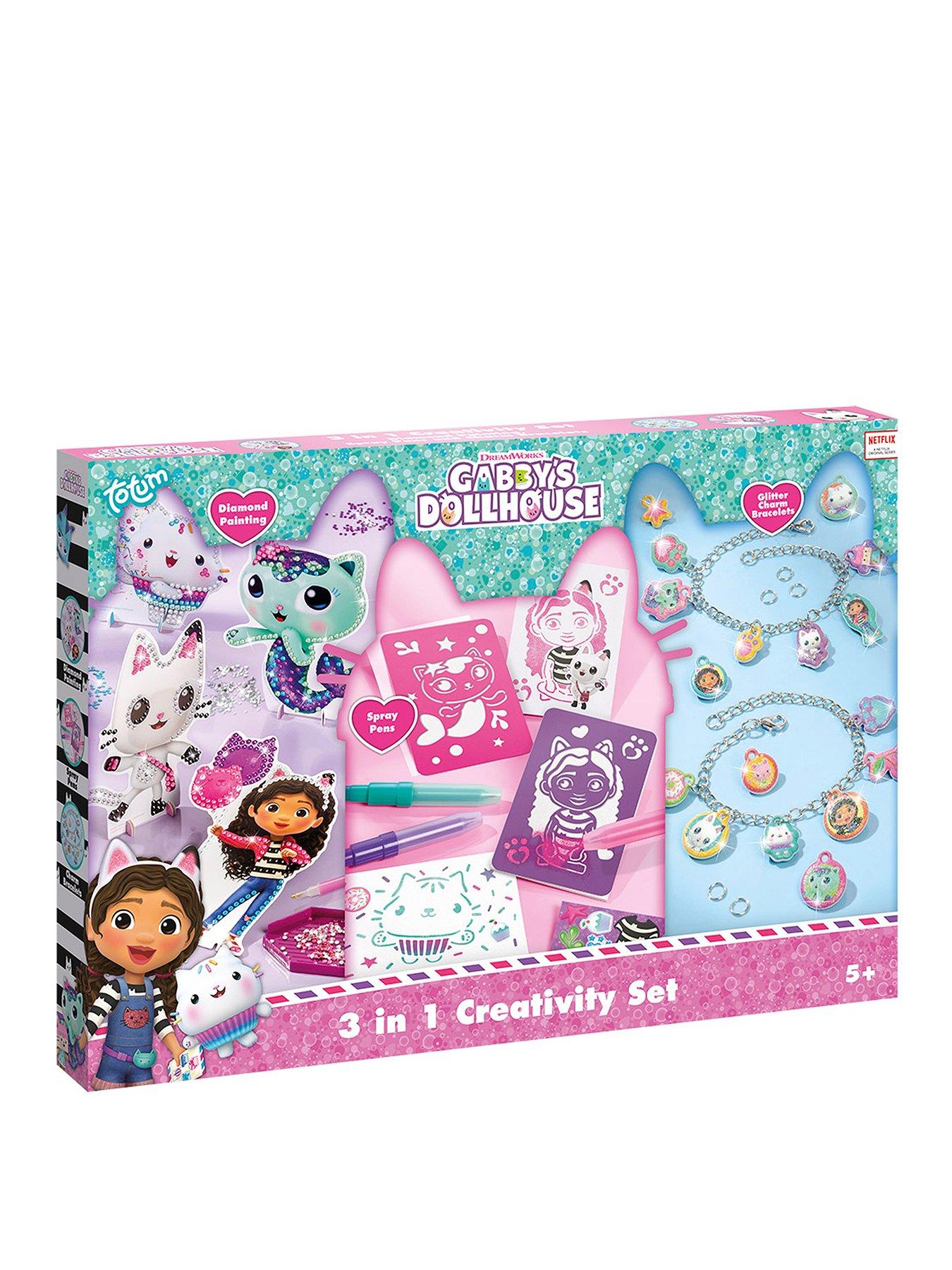 Image 1 of 7 of Gabby's Dollhouse 3 in 1 Creativity Set