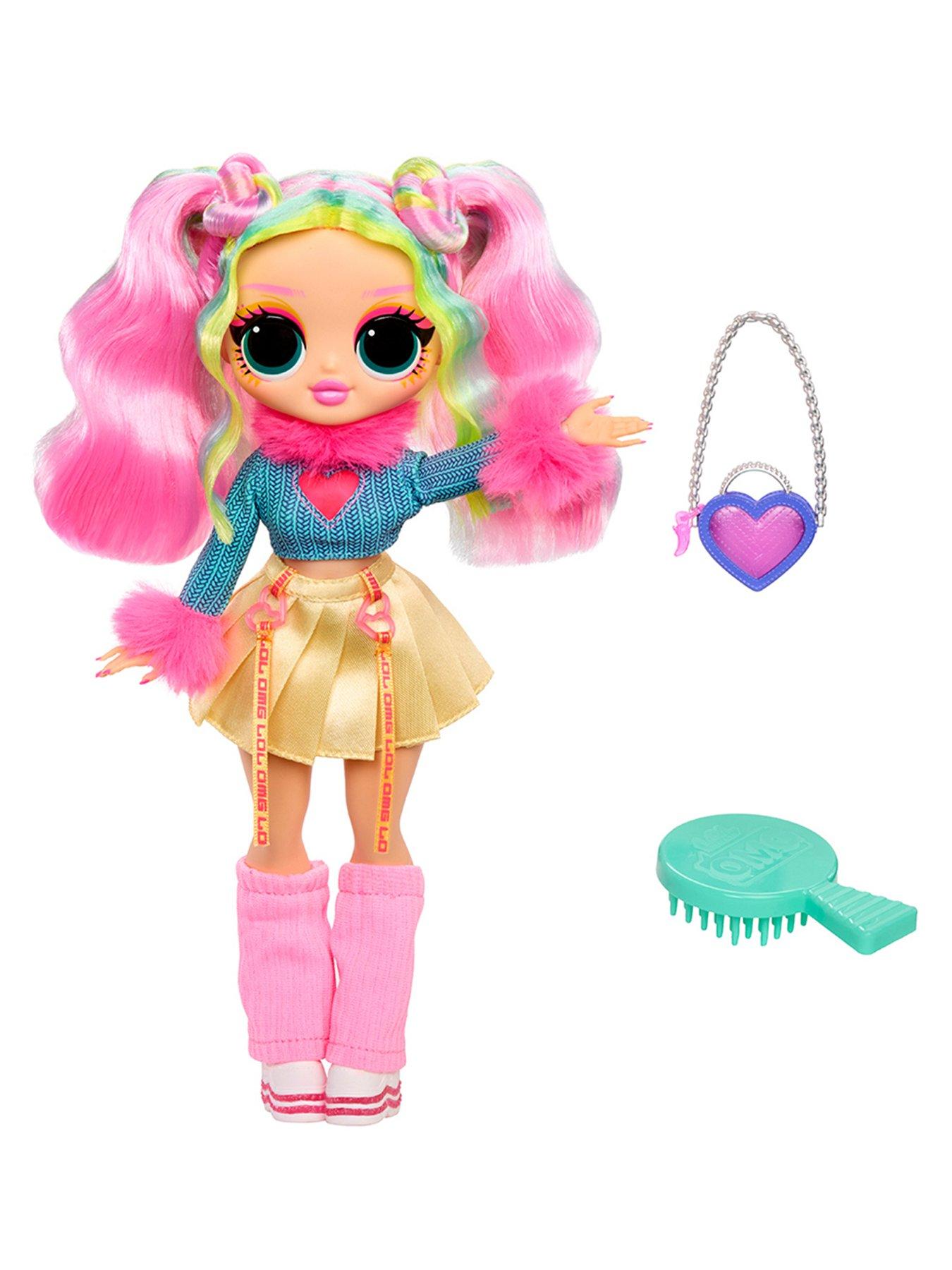 L.O.L. Surprise! OMG – Bubblegum DJ – Poupée Mode 20 Cm – 4 Personnages à Collectionner – Coffret Fenêtre – Idée Cadeau