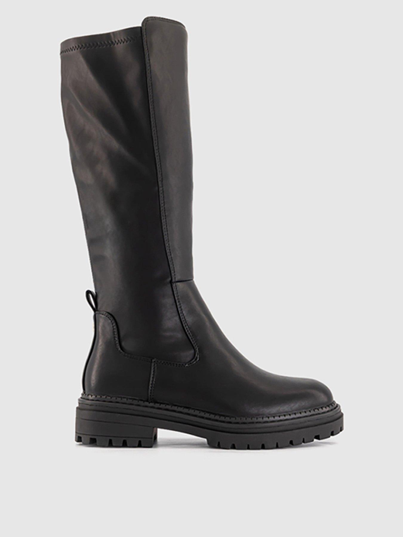 undefined Kaci Chunky Knee High Boot - Black