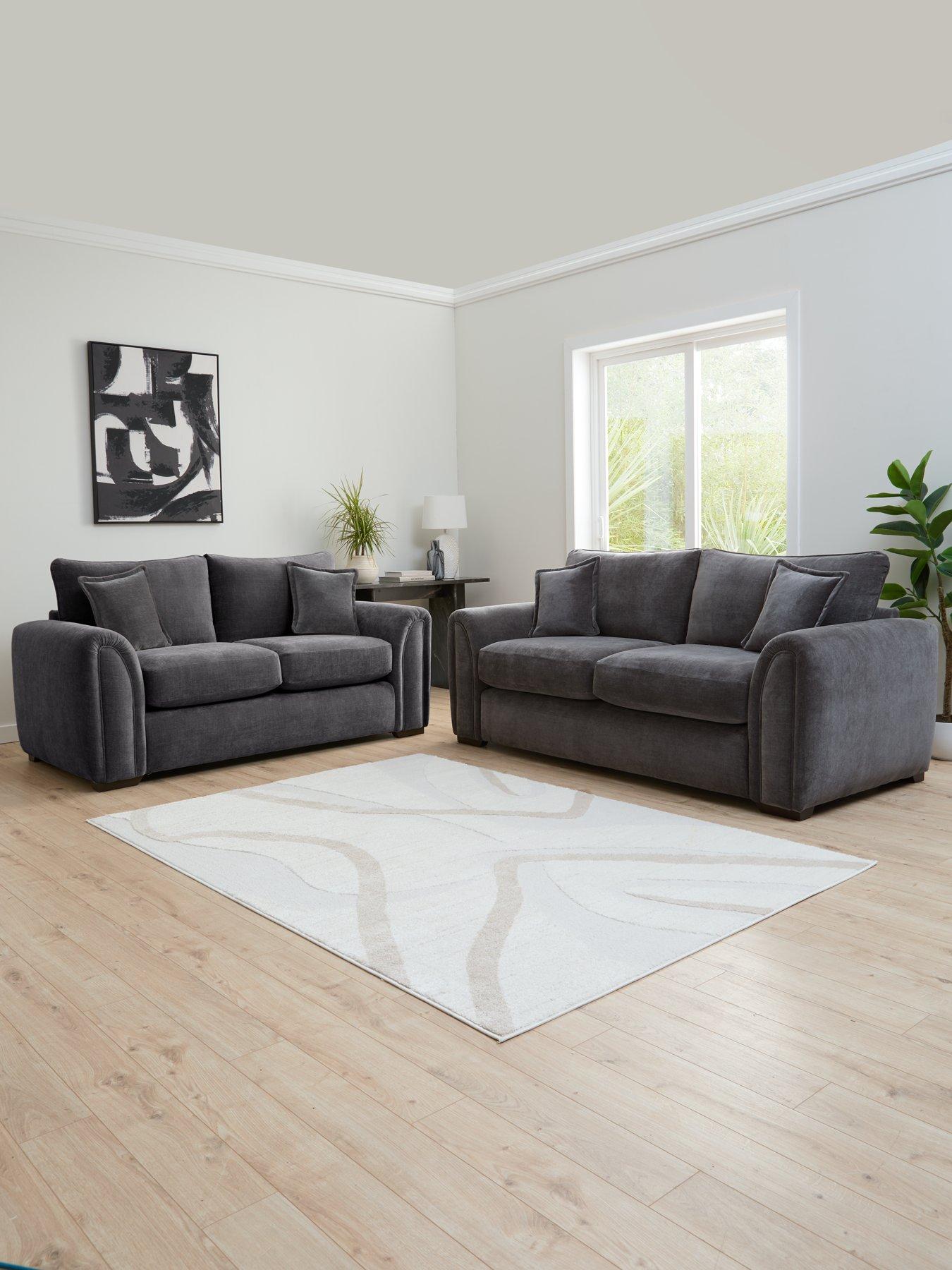 The Very Collection: Carmen 3 + 2 Seater Sofas - FSC&reg; Certified