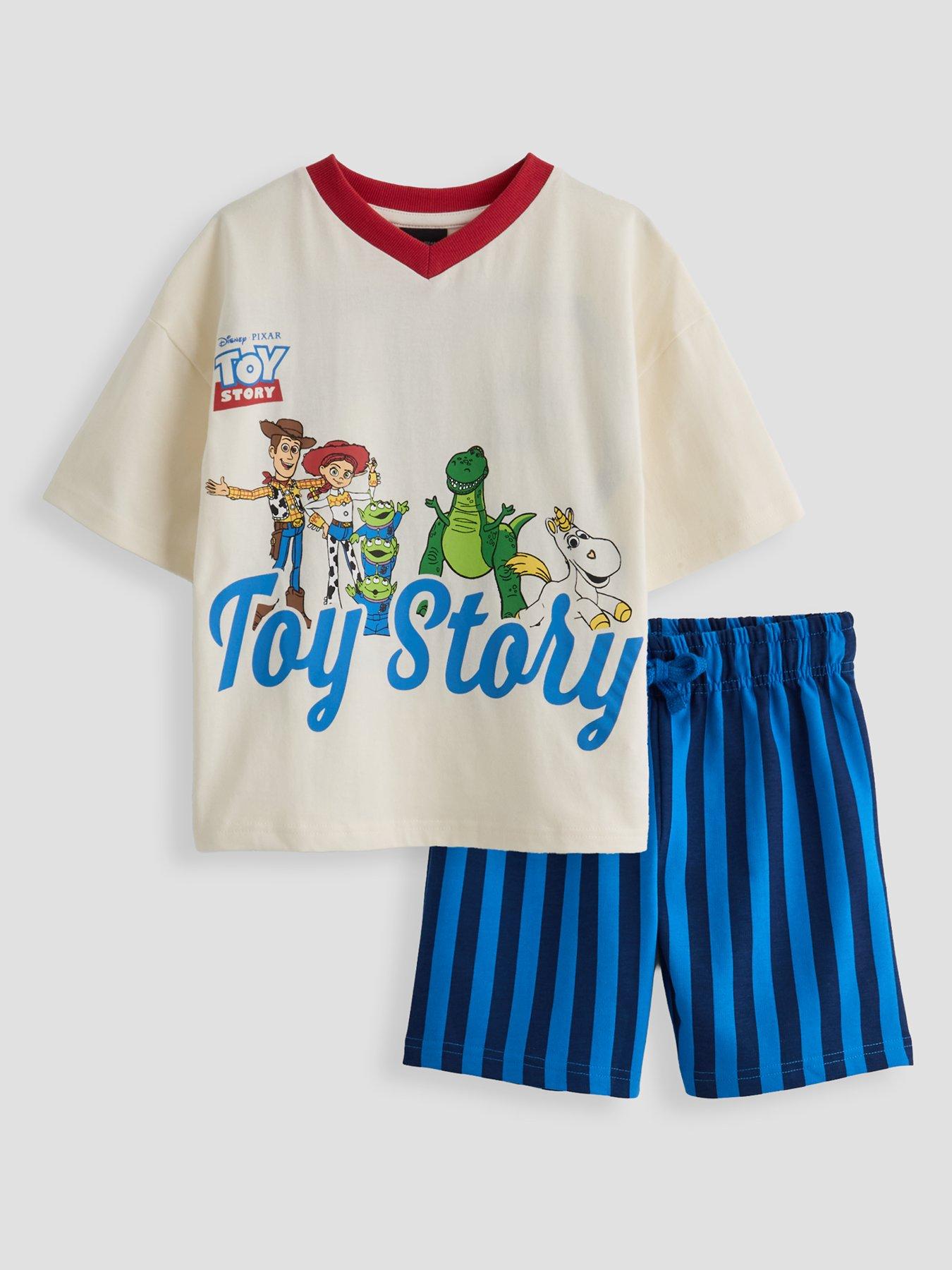 Image 1 of 6 of The Very Collection Toy Story V Neck Sports Set - Blue