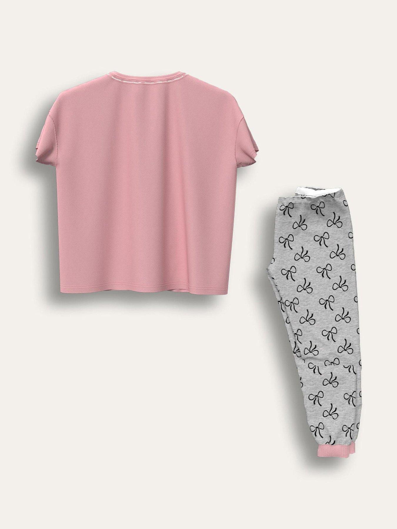 Image 2 of 2 of Brand Threads Ladies Minnie Mouse Pyjama Set - Multi