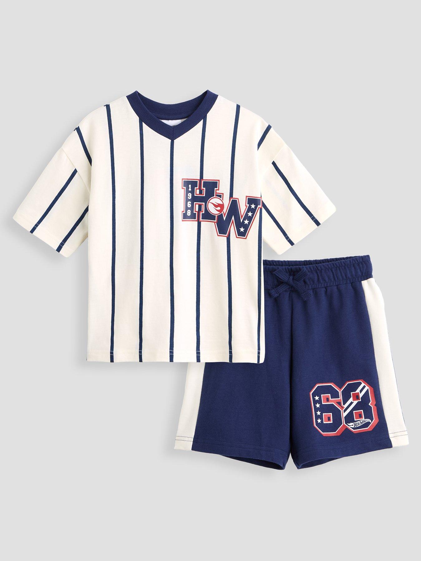 The Very Collection Hot Wheels Stripe Sports Set - Blue