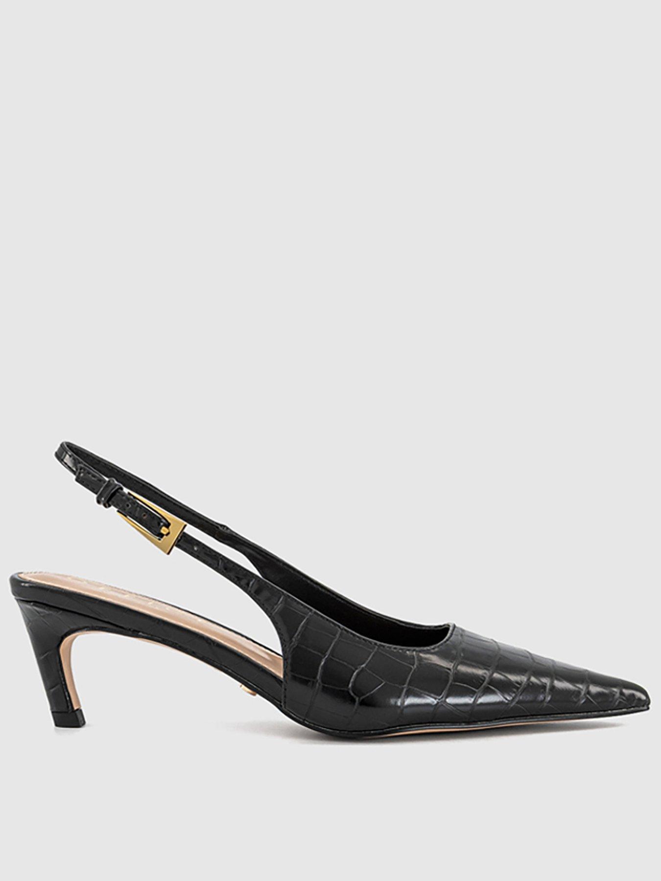 OFFICE Morgan Slingback Heel - Black