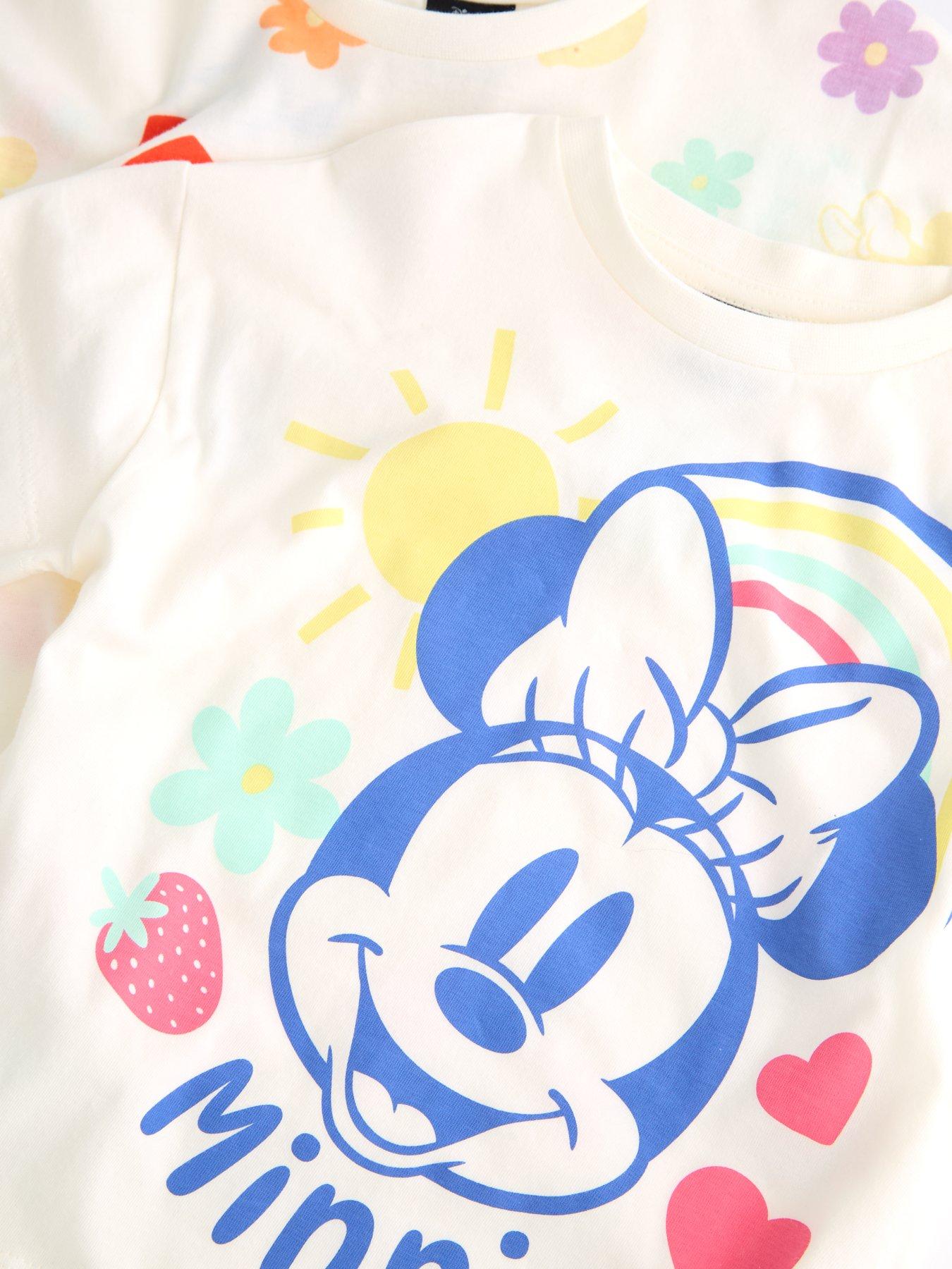 Image 4 of 5 of The Very Collection 2pk Disney Minnie Mouse Fruit Short Pyjamas