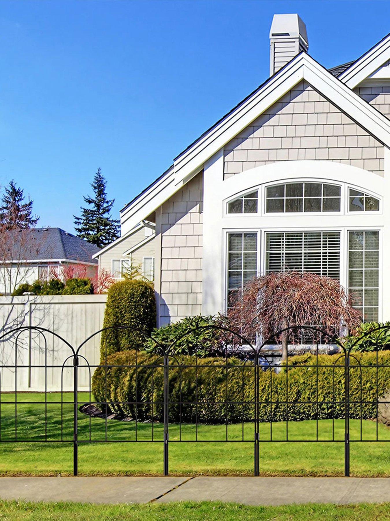 Living and Home 10Pcs Arches Garden Picket Fences