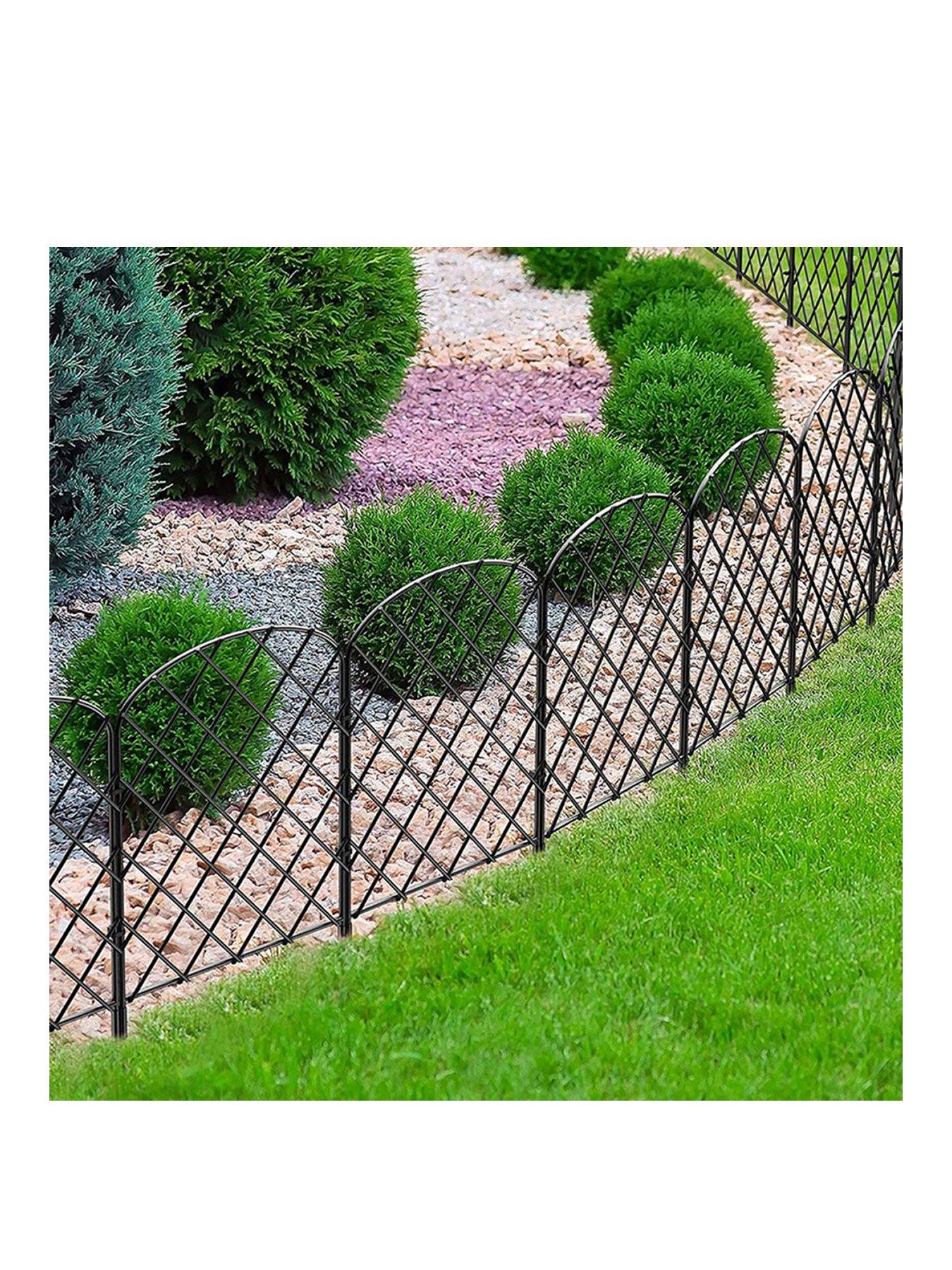 Image 3 of 7 of Living and Home 10Pcs Arches Garden Picket Fences