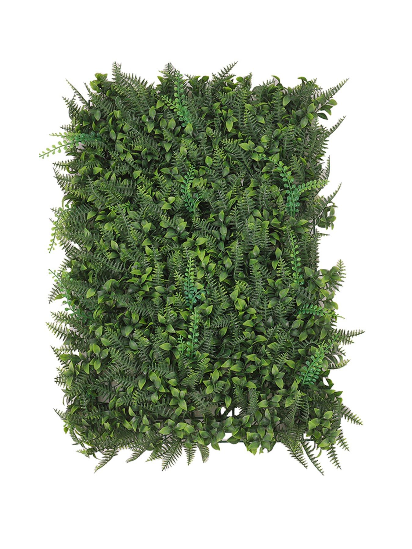 Image 2 of 6 of Living and Home Artificial Hedge Wall Panel W 60cm x D 40cm