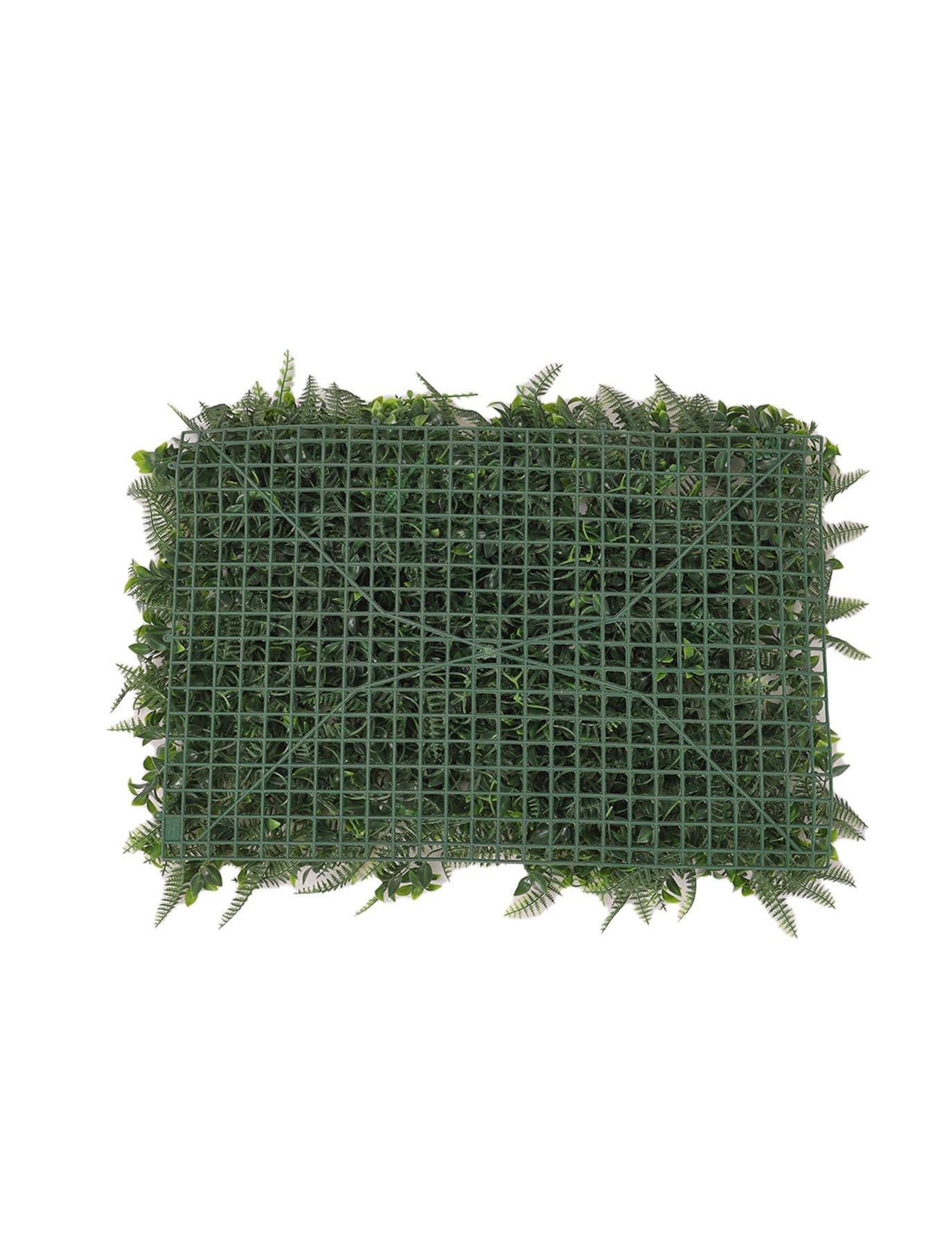 Image 5 of 6 of Living and Home Artificial Hedge Wall Panel W 60cm x D 40cm