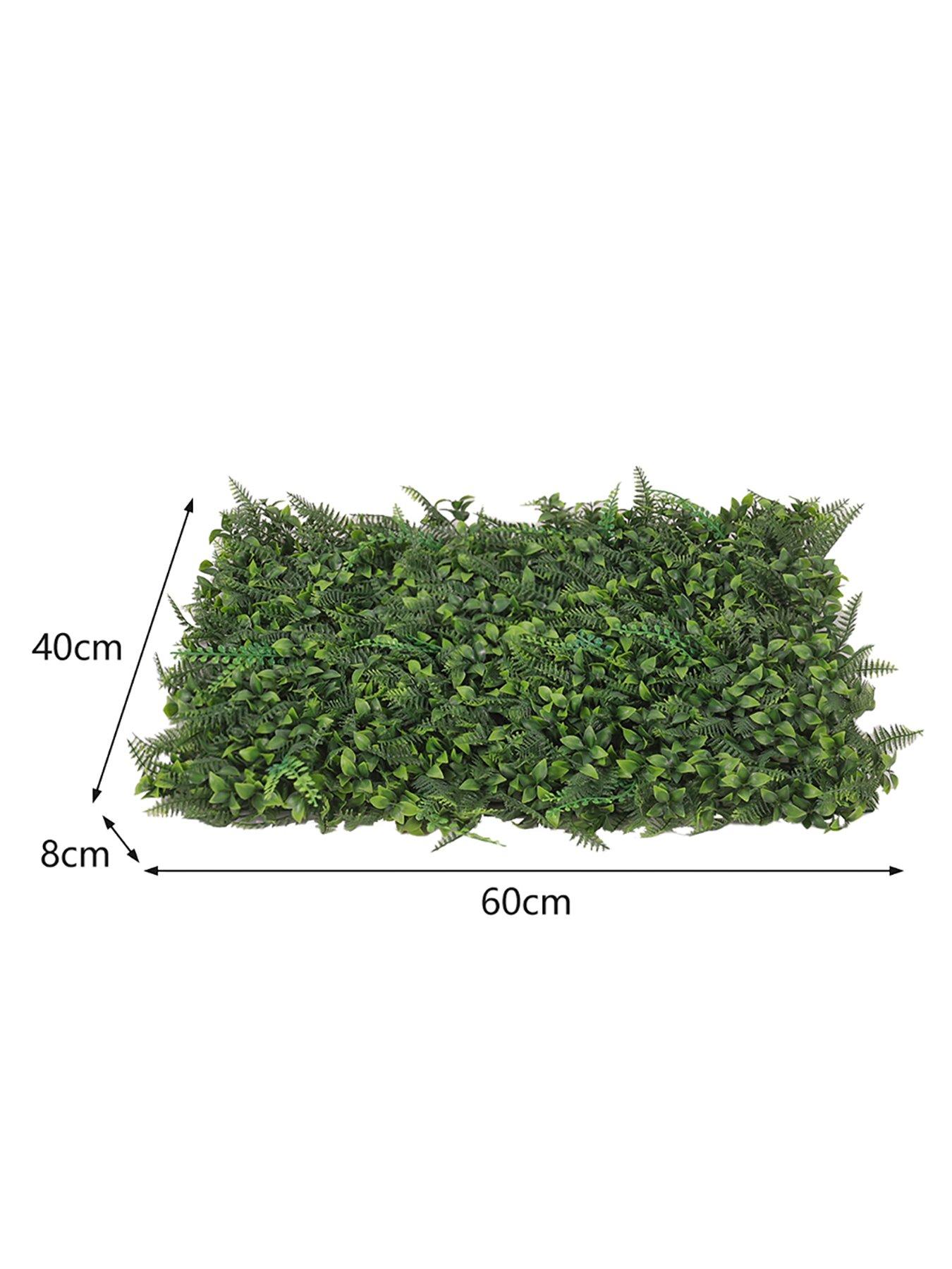 Image 6 of 6 of Living and Home Artificial Hedge Wall Panel W 60cm x D 40cm