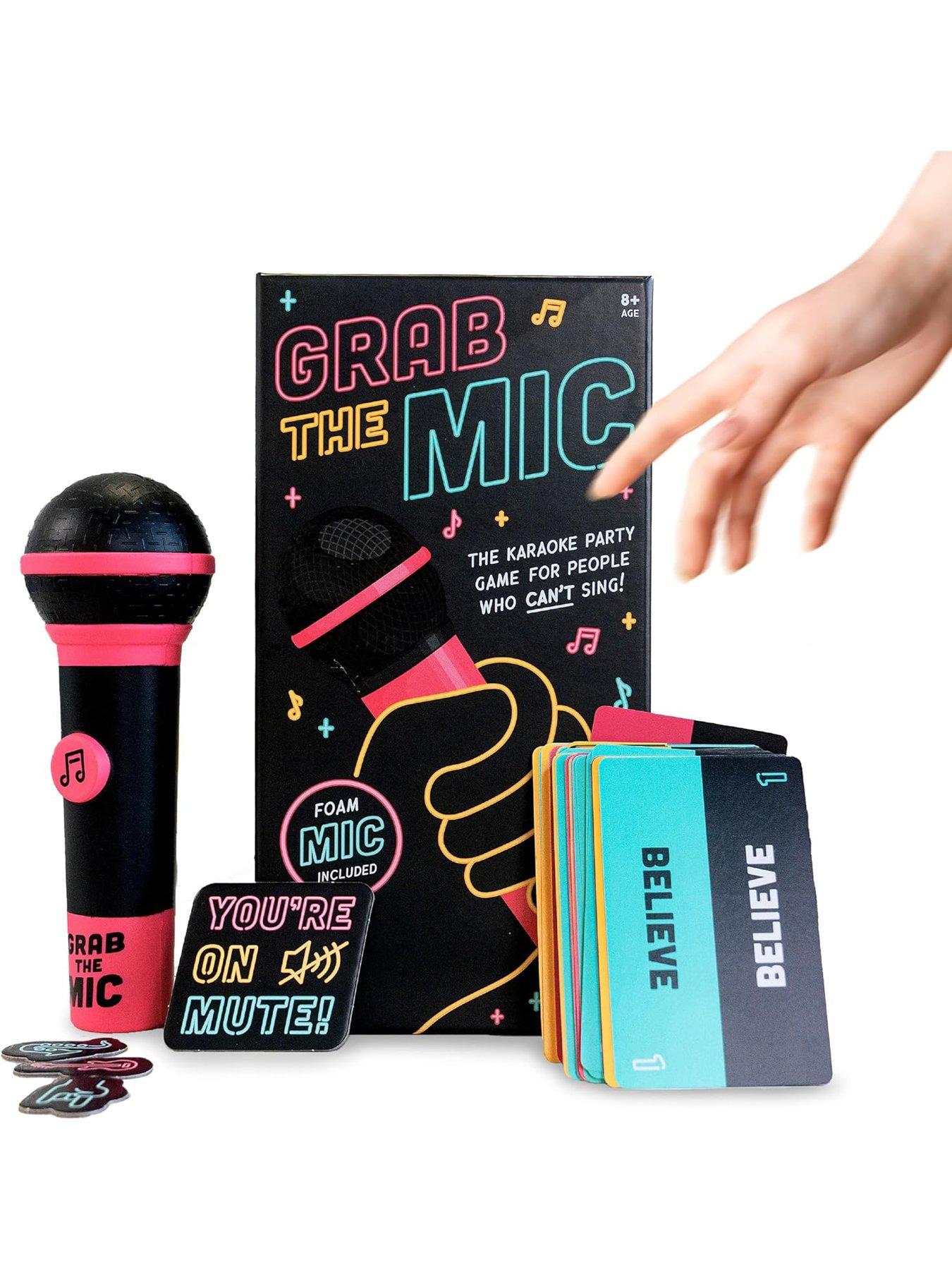 Image 4 of 4 of Lucky Egg Games Grab The Mic Family Karaoke Board Game