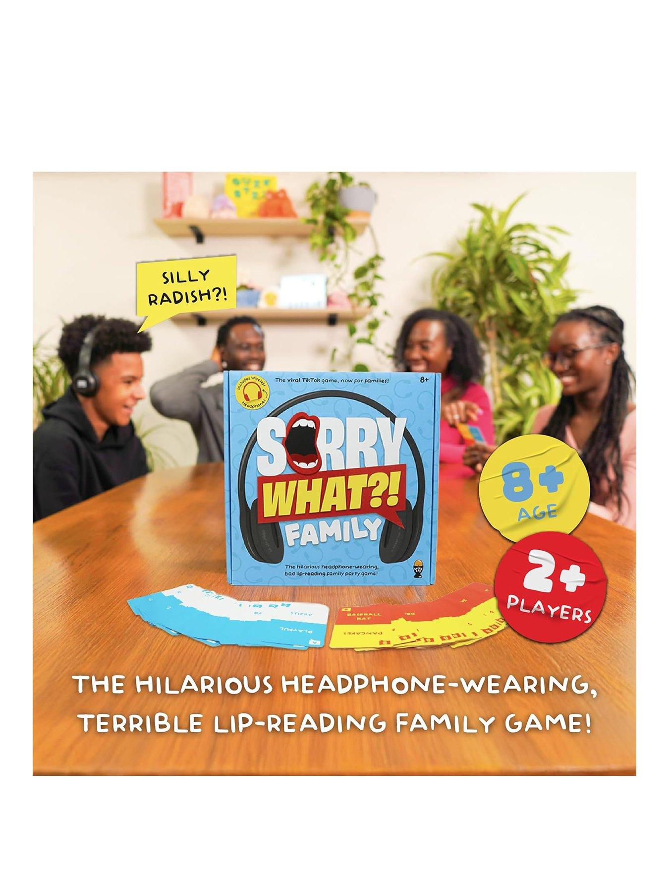 Lucky Egg Games Sorry What Family Card Game