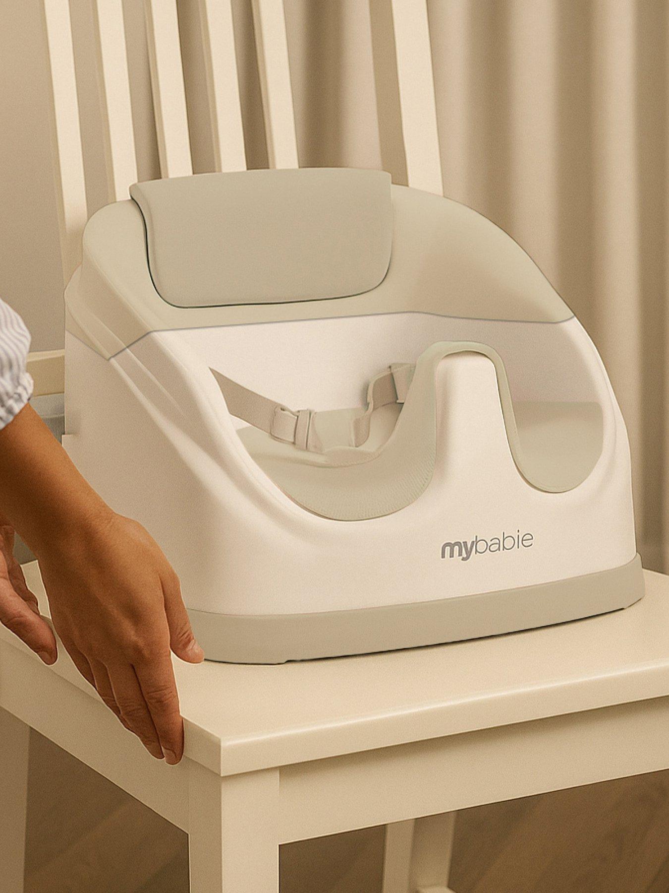 My Babiie MBHCB 2-in-1 Baby Booster Seat - Oatmeal