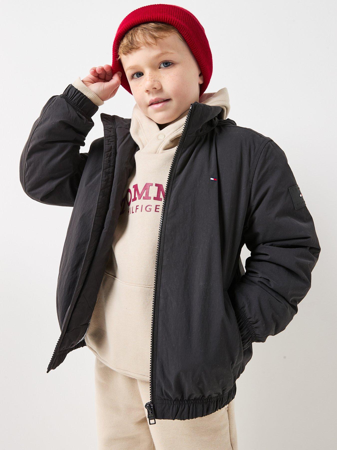 Tommy Hilfiger Boys Essential Padded Jacket - Black