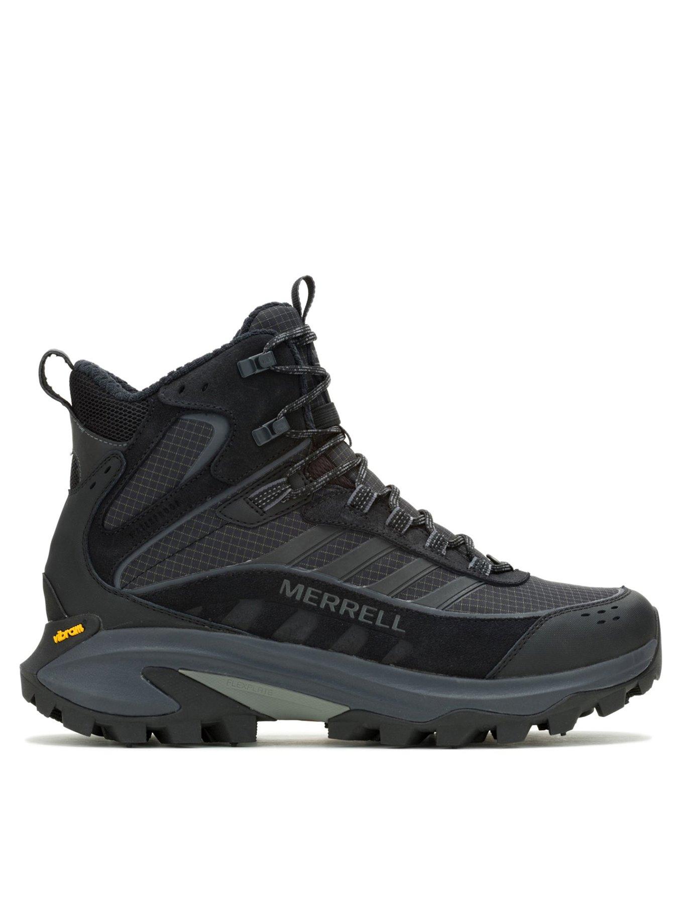 Merrell Men's Moab Speed 2 Thermo Waterproof Winter Hiking Boots - Black
