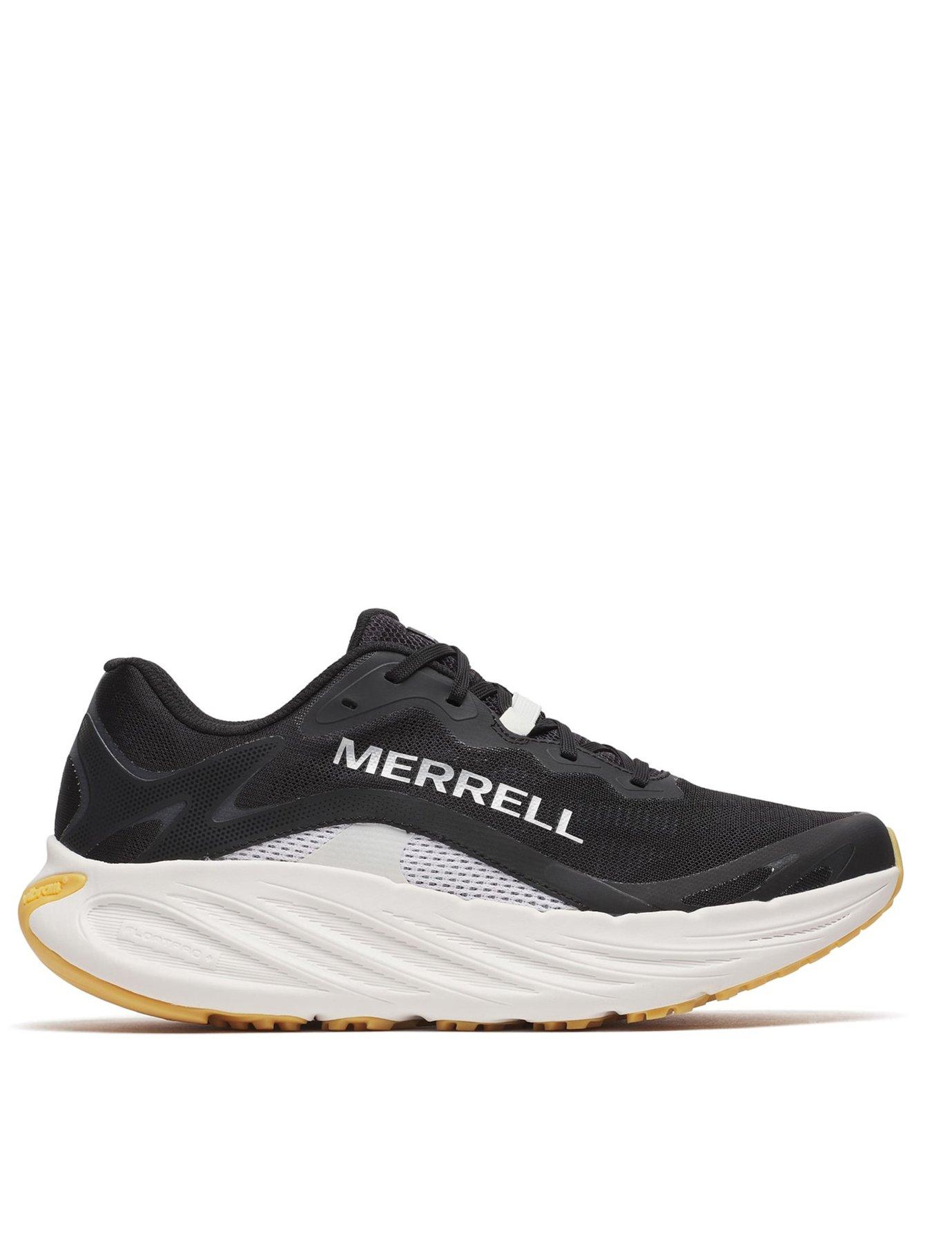 Merrell Mens Trail Running Promorph Shoes, Black, Size 8, Men