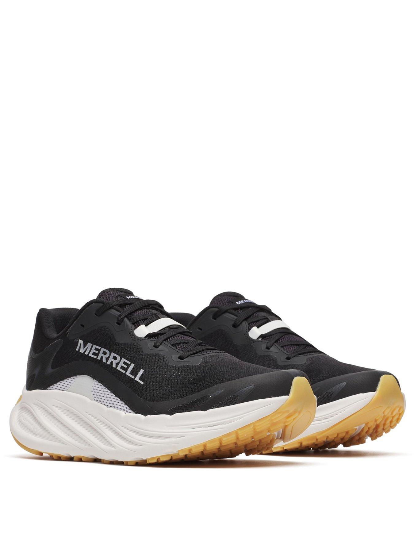 Merrell Mens Trail Running Promorph Shoes - Black Gum Sole | Very
