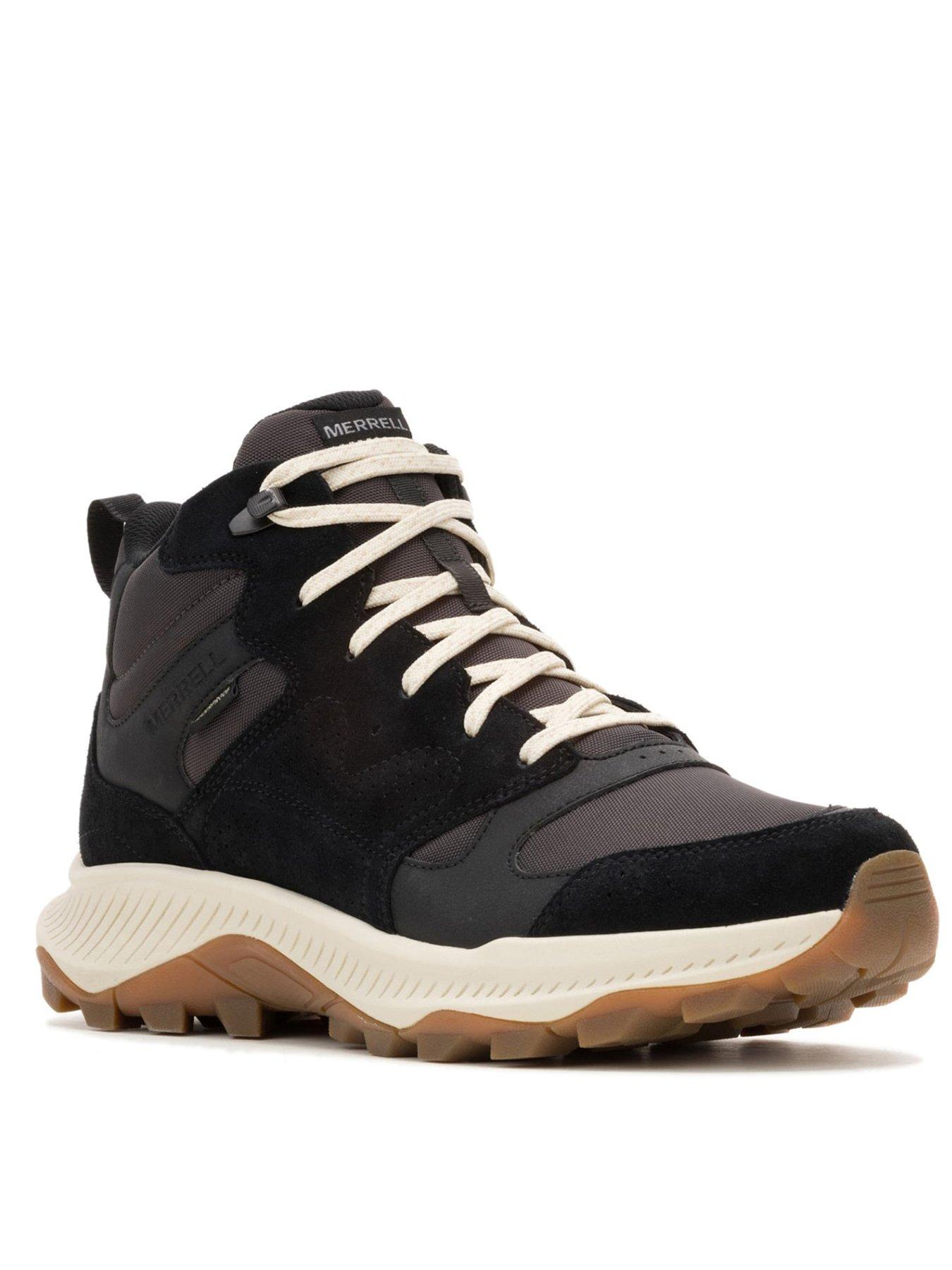 Image 2 of 6 of Merrell Mens Tempo Sol Mid Waterproof Boots - Black