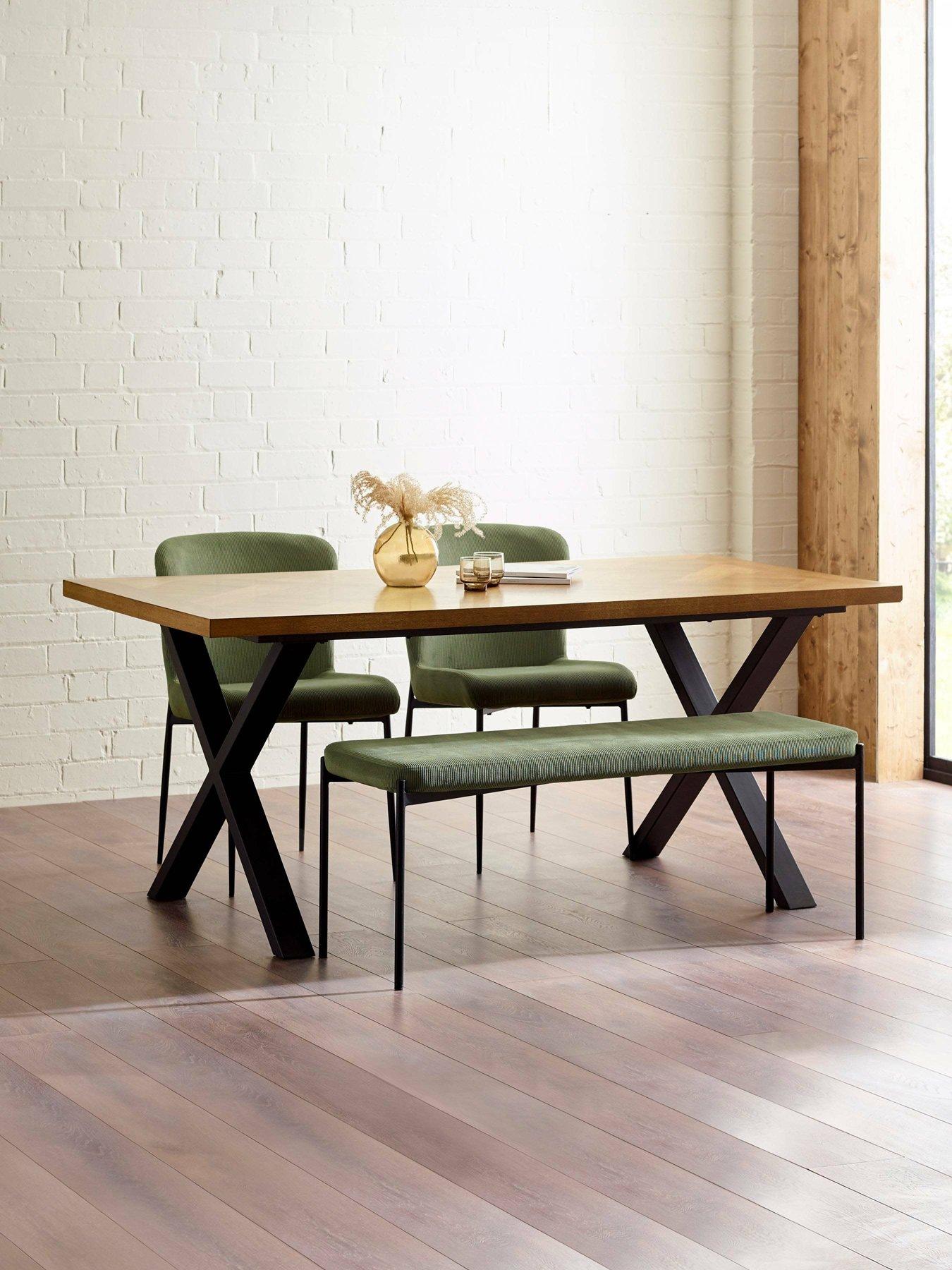 Image 6 of 6 of Julian Bowen Leonie Bench - Green