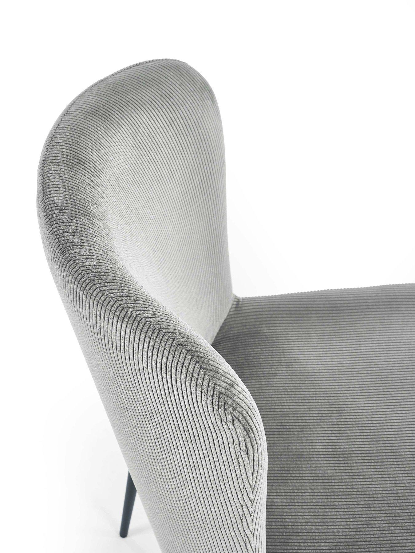 Image 4 of 6 of Julian Bowen Set Of 2 Leonie Dining Chairs - Grey