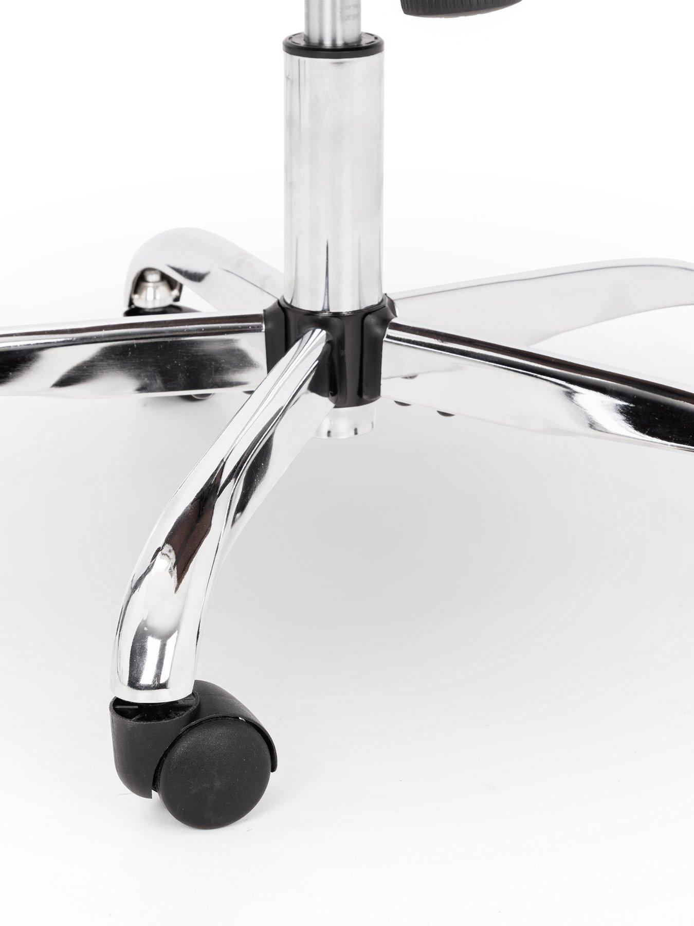 Image 4 of 5 of Julian Bowen Gio Black &amp; Chrome Office Chair
