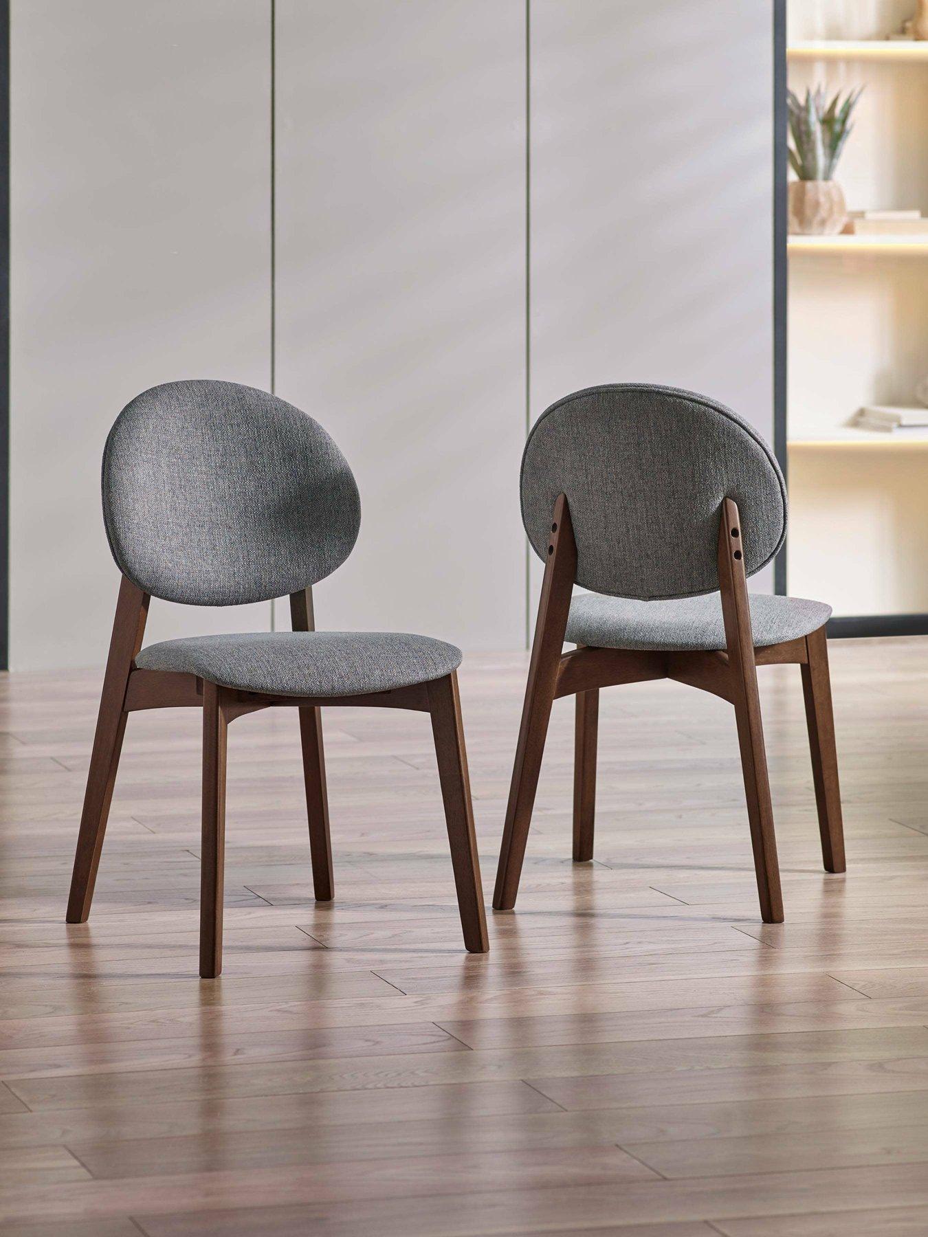 Julian Bowen Set Of 2 Artemis Dining Chairs