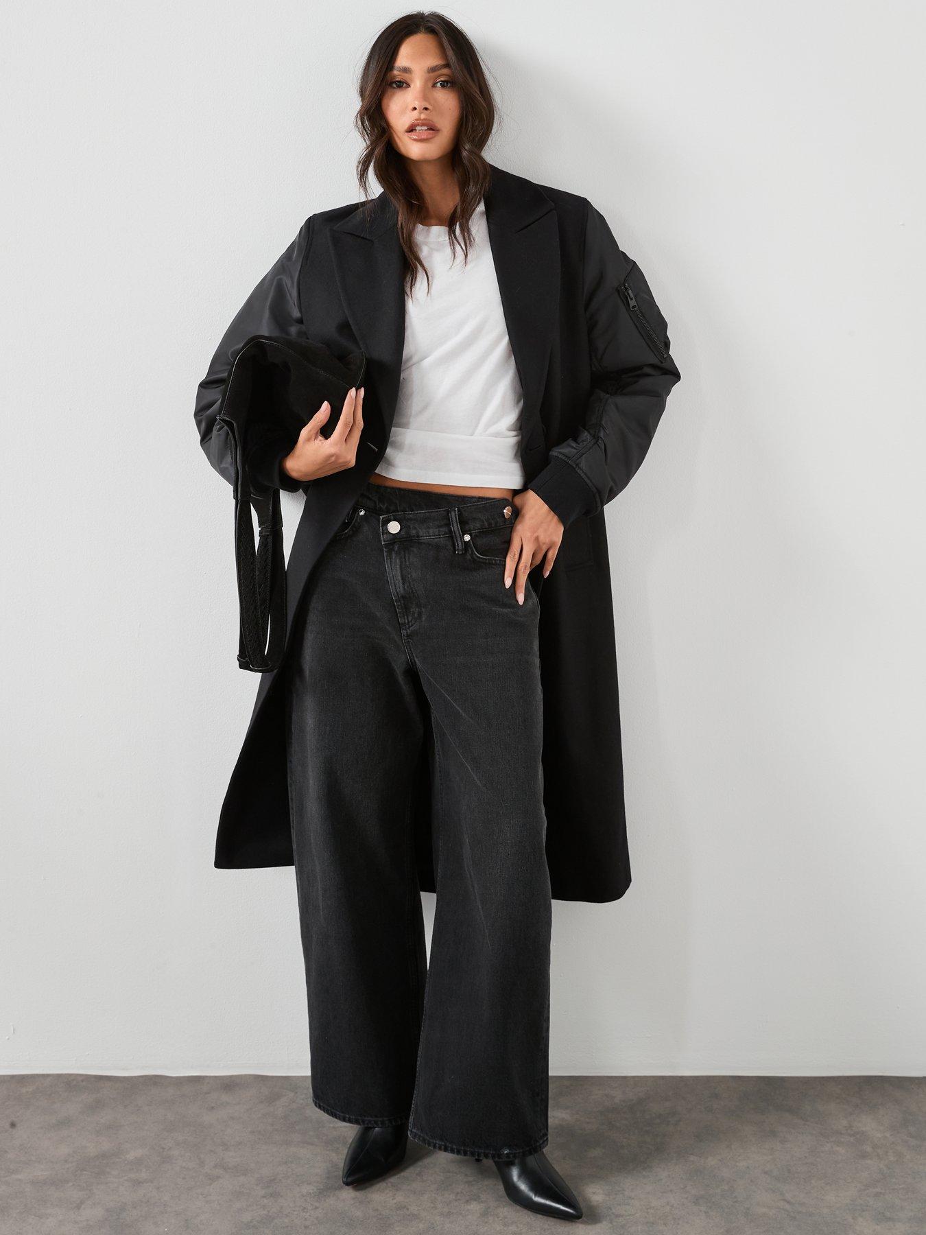 AllSaints Paulah Coat - Black