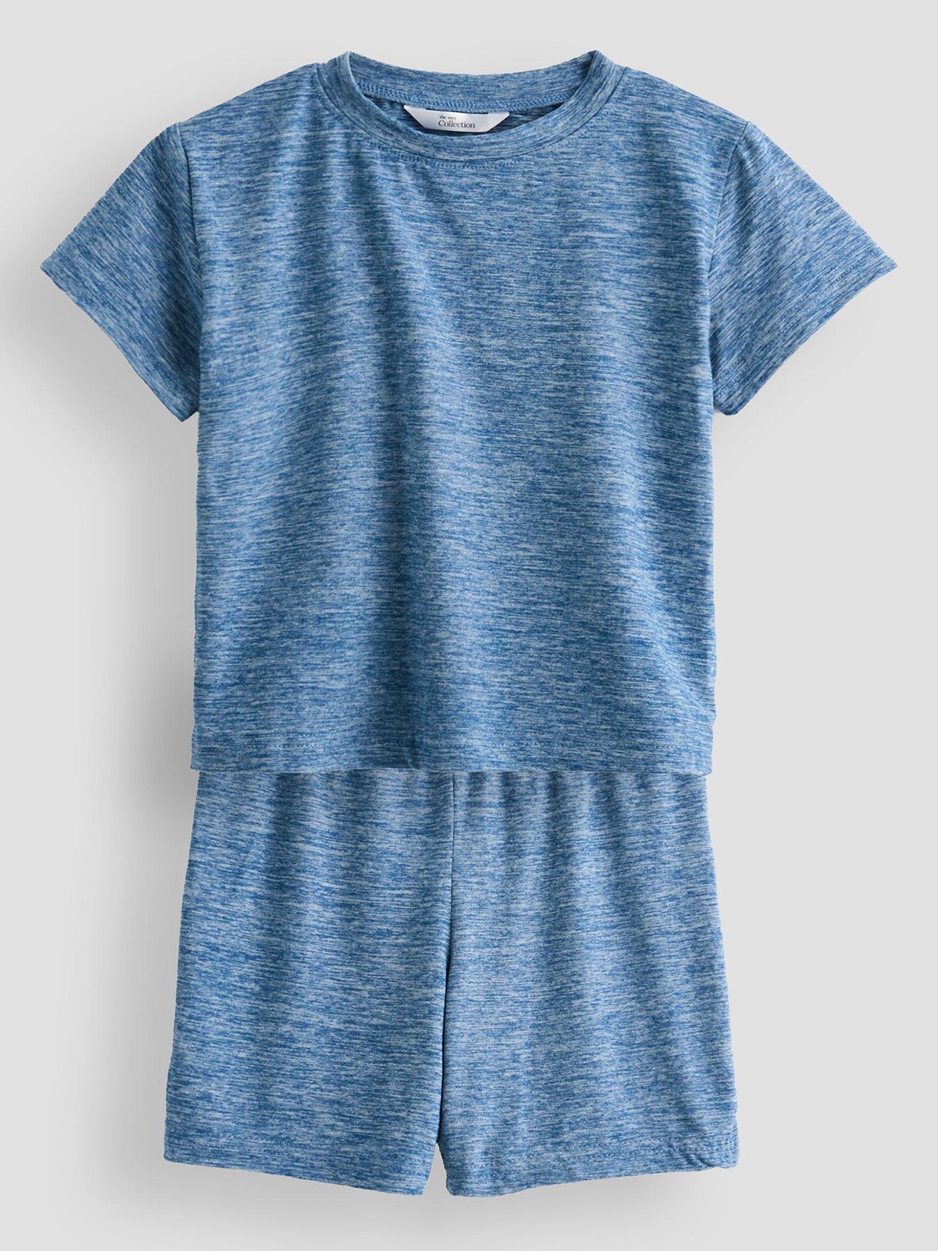 Image 2 of 6 of The Very Collection Boys 2 Pack Lounge Shortie Pyjamas
