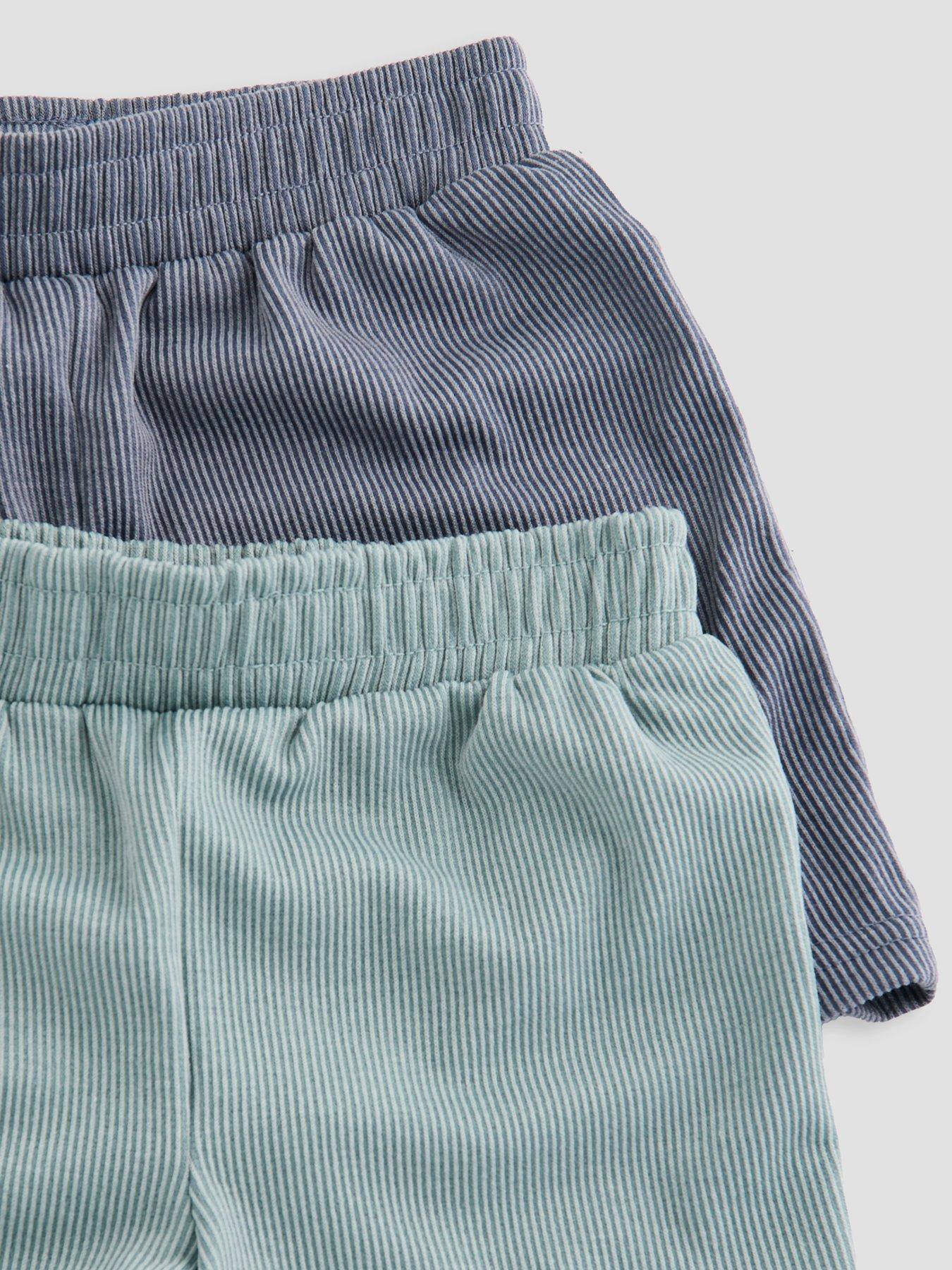 Image 5 of 6 of The Very Collection Boys 2 Pack Lounge Stripe Pyjamas - Multi