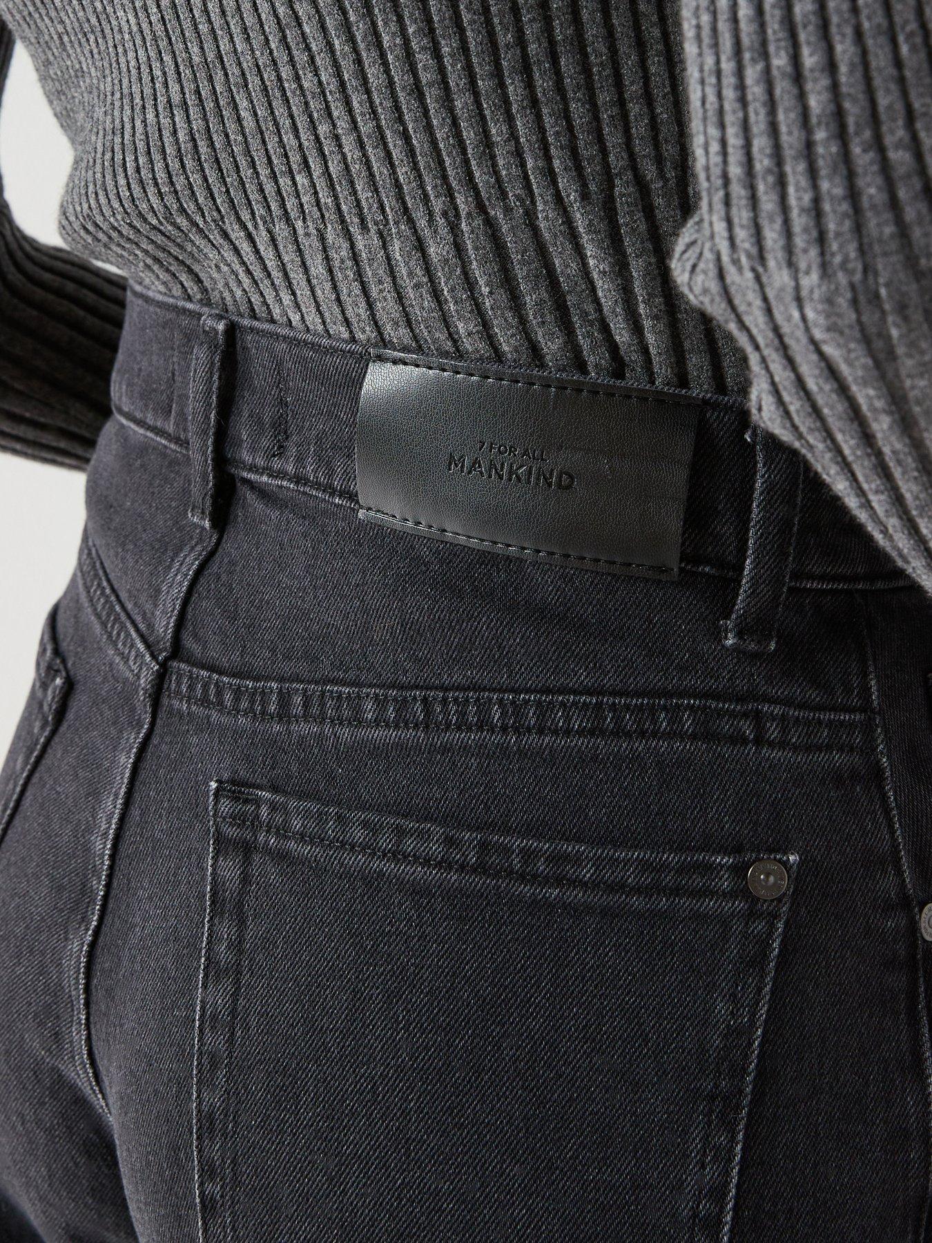 Image 6 of 6 of 7 FOR ALL MANKIND Twisted Bonnie Balloon Fit Jeans - Black