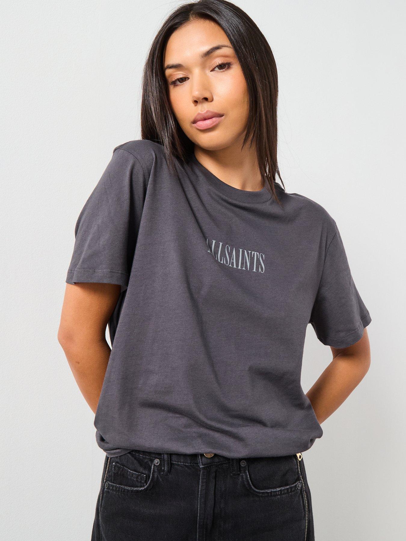 AllSaints: Wings Tee - Black