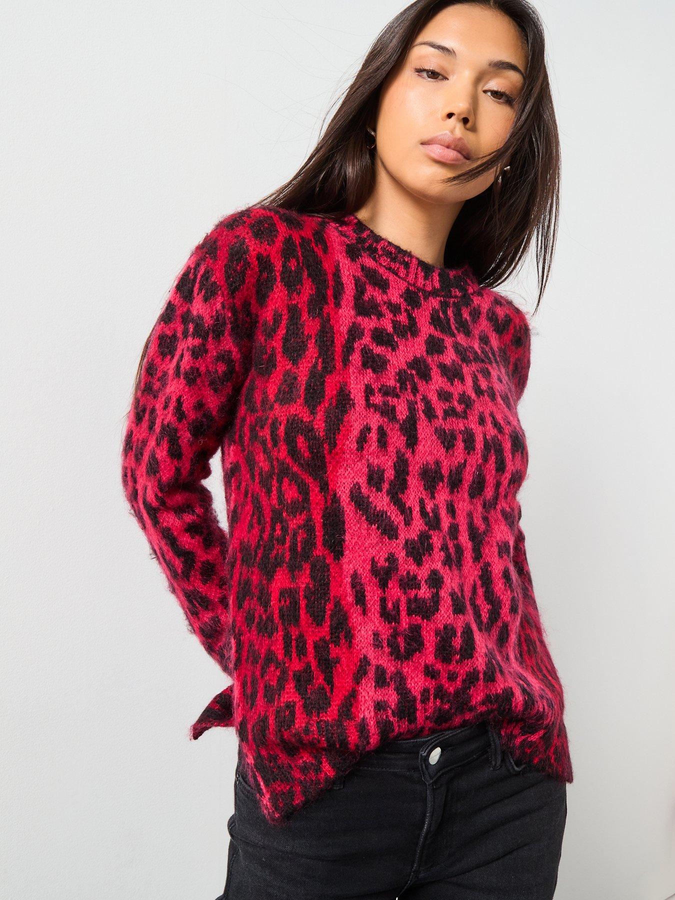 AllSaints Lex Jumper - Dark Red