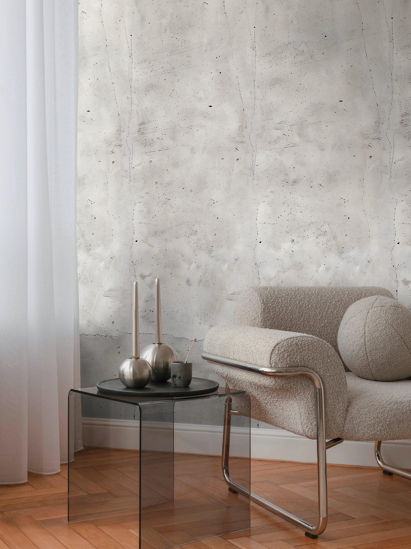 CosmoLiving by Cosmopolitan Concrete Digital Mural Non Woven