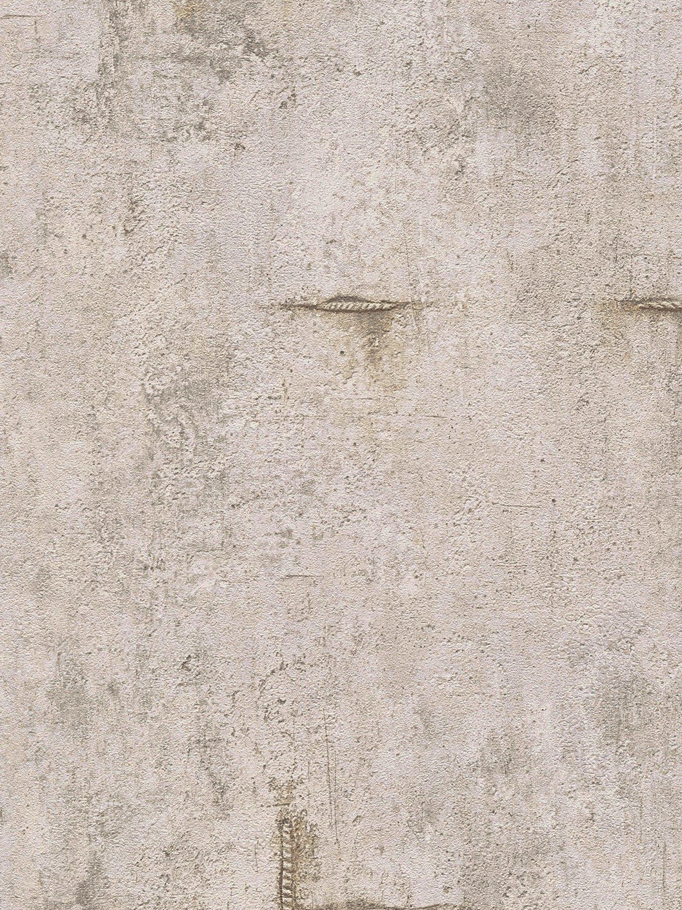 CosmoLiving by Cosmopolitan Graphite Groove Grey Brown Non Woven Wallpaper