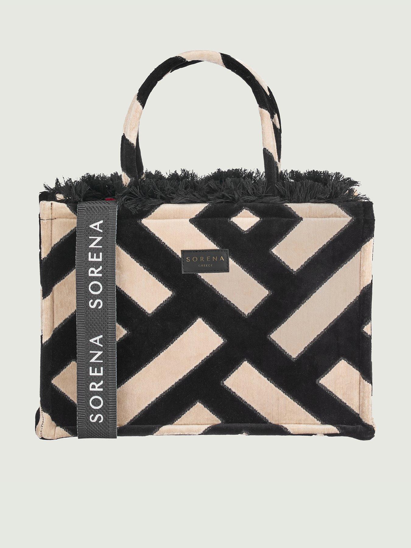 Sorena Gloria Large Tote Bag - Black