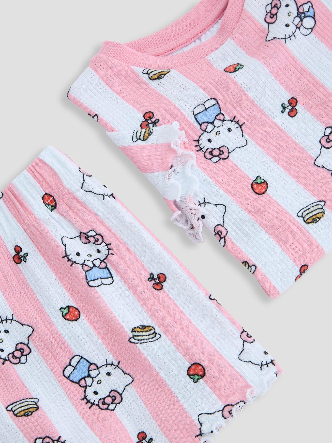Image 5 of 5 of The Very Collection Hello Kitty Pointelle Pyjama - Pink