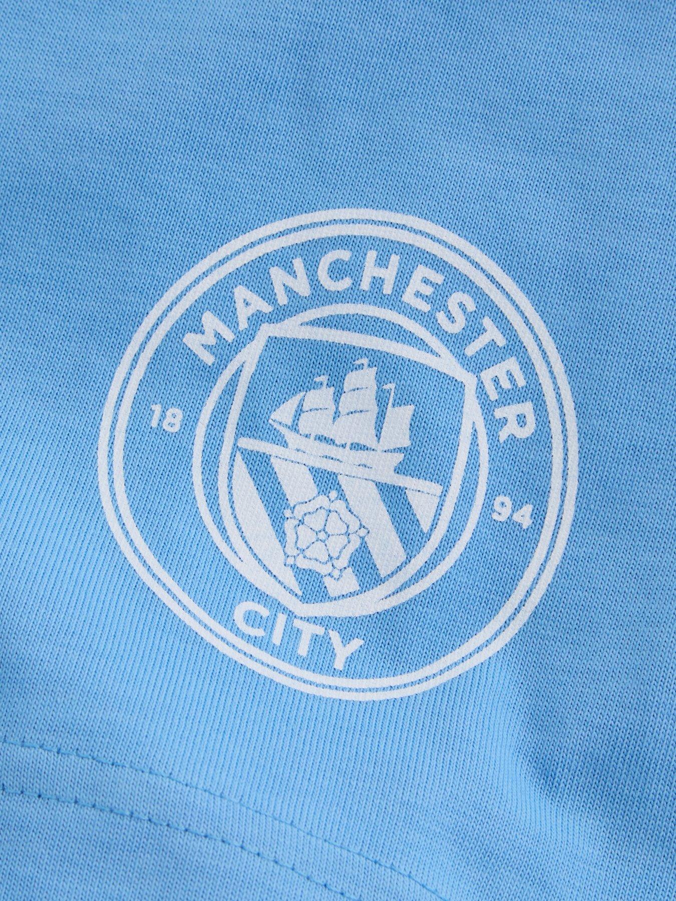 Image 5 of 6 of The Very Collection Man City FC Football V Neck Shortie Pyjama