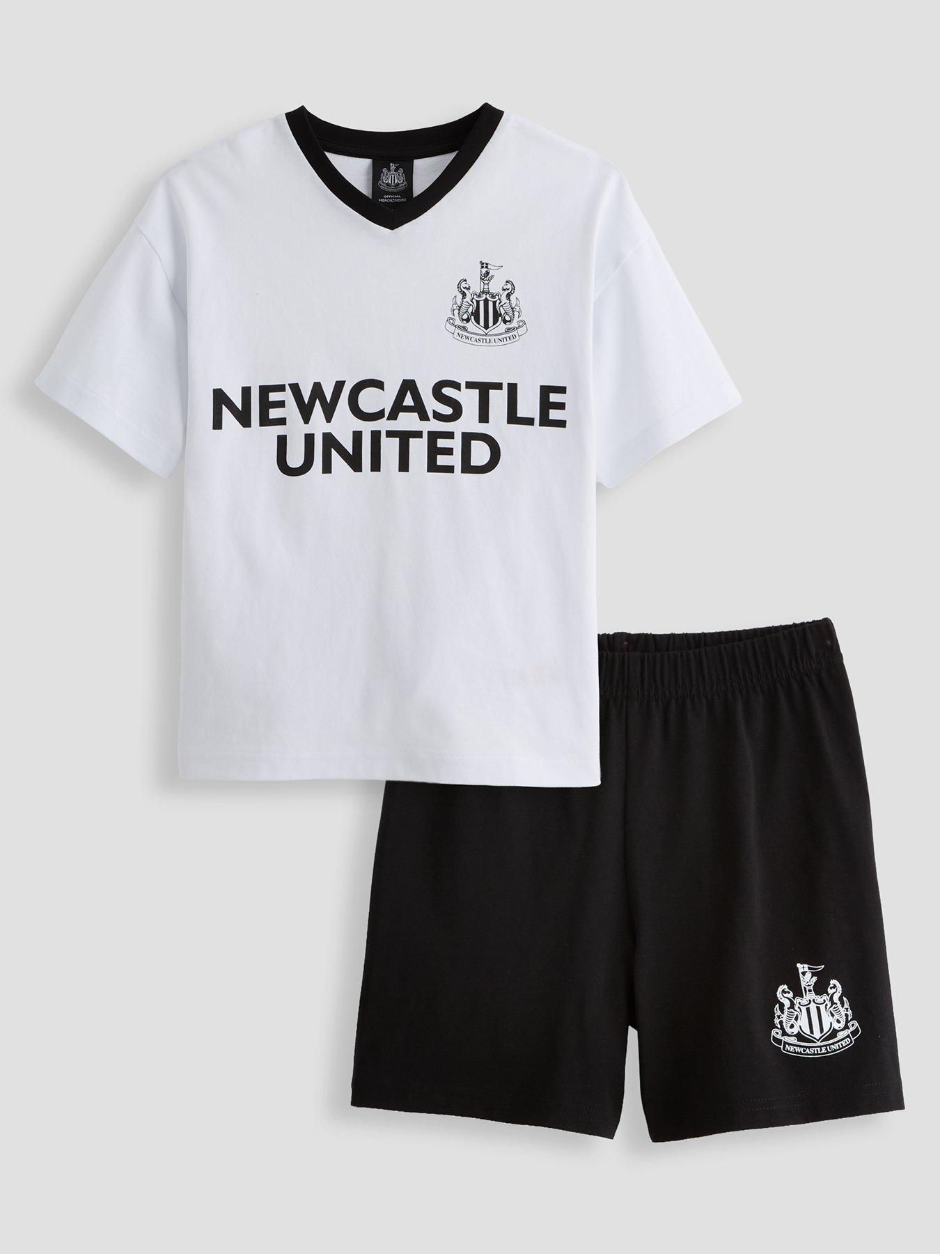 The Very Collection Newcastle FC Football V Neck Shortie Pyjama