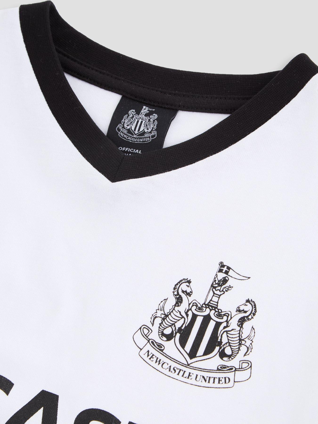 The Very Collection Newcastle FC Football V Neck Shortie Pyjama | Very