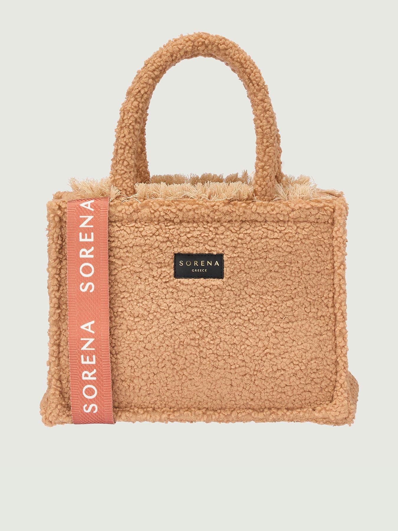Sorena Teddy Honey Medium Bag - Brown