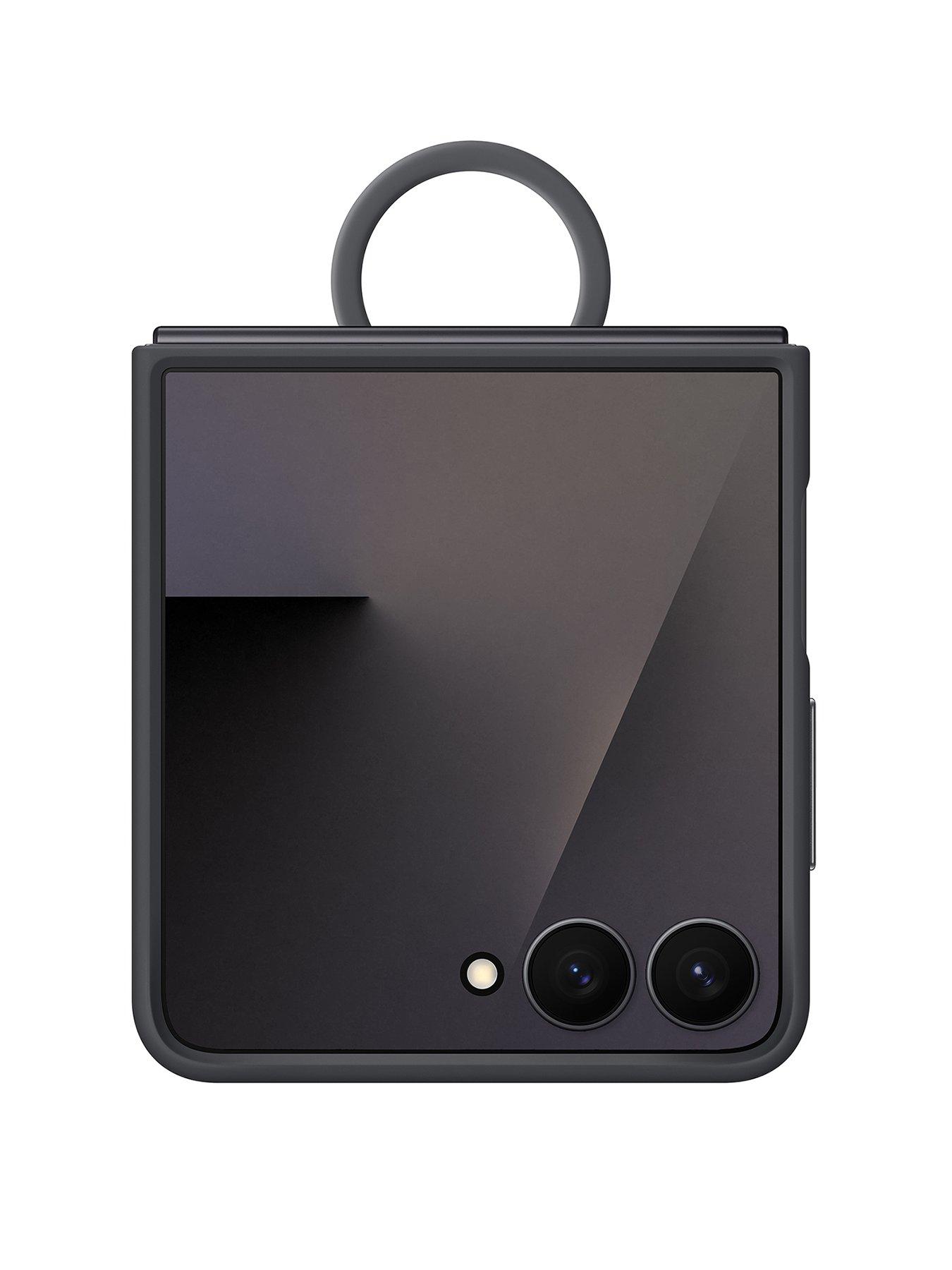 undefined Ring Case (Silicone) for Galaxy Z Flip7 - Black